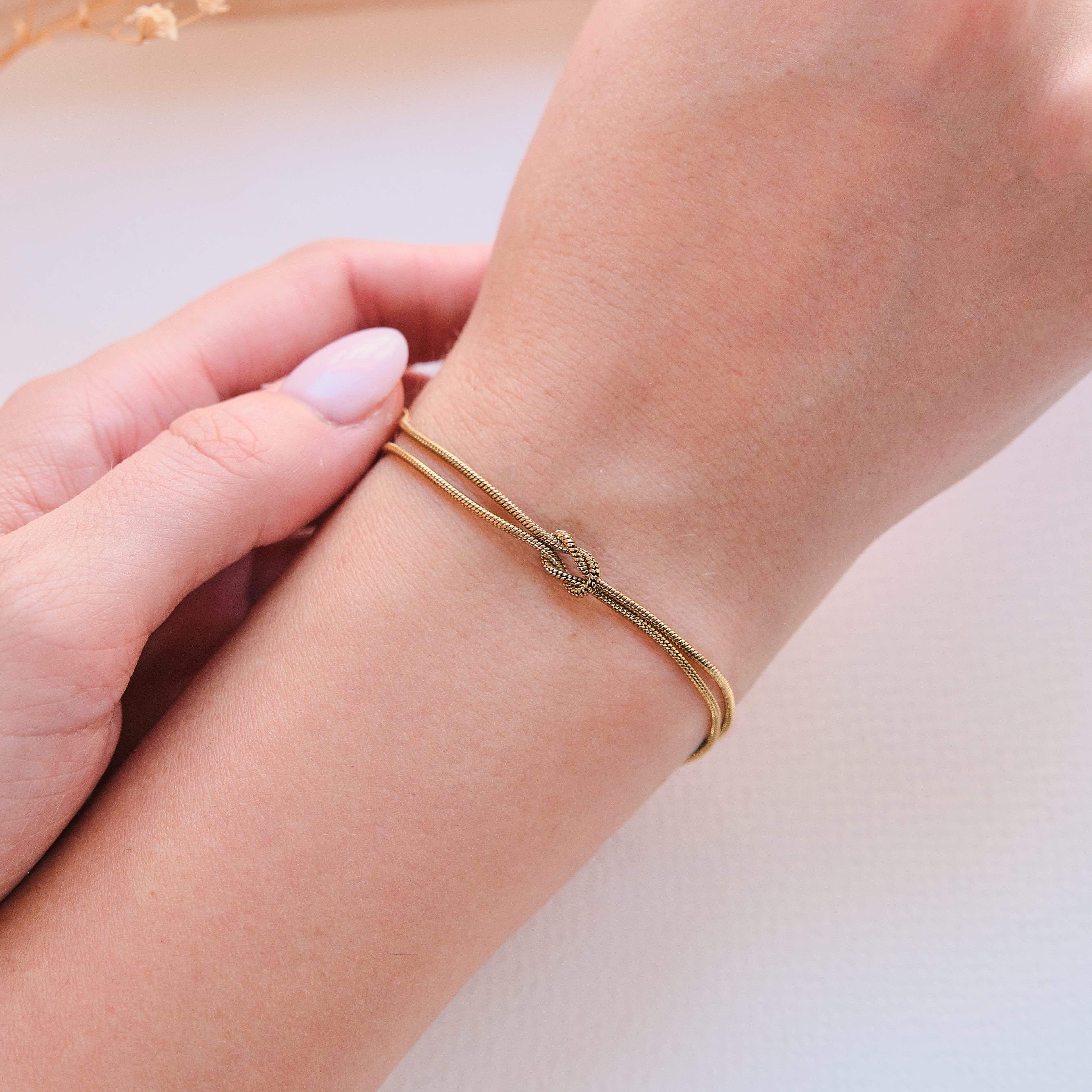 OTANTO Armband Liebesknoten Armband Partnerarmband