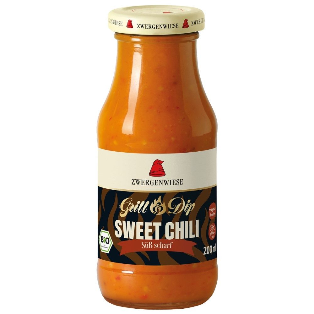 Zwergenwiese Grillsauce Grill & Dip - Sweet Chili 200ml