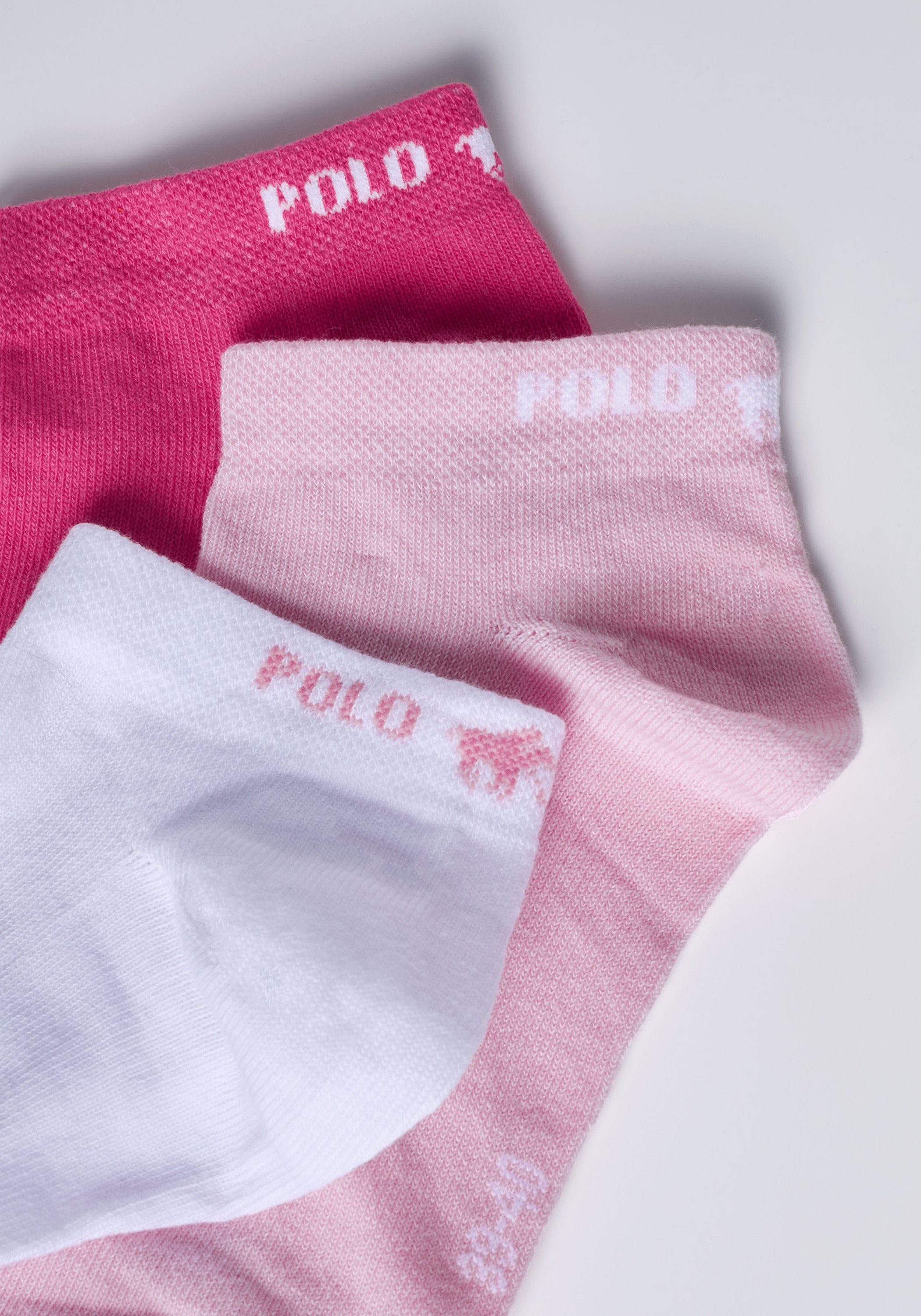 Polo rosa Pack Sylt (3-Paar) Tennissocken Unisex 3er