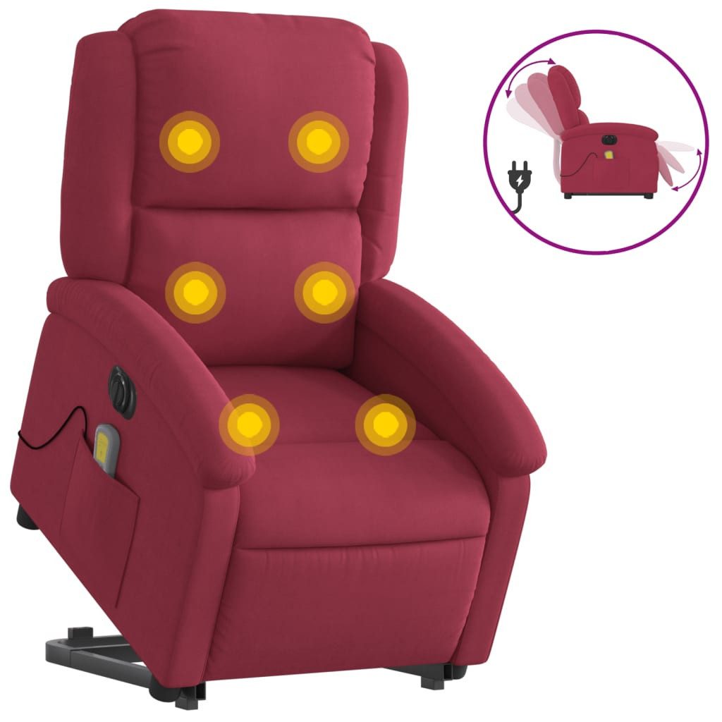 vidaXL Sessel Massagesessel mit Aufstehhilfe Elektrisch günstig online kaufen
