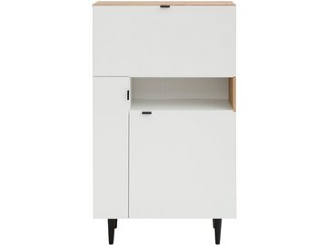 loft24 Highboard Legolas, Mehrzweckschrank im modernen Design, zweifarbig, Made in Europe