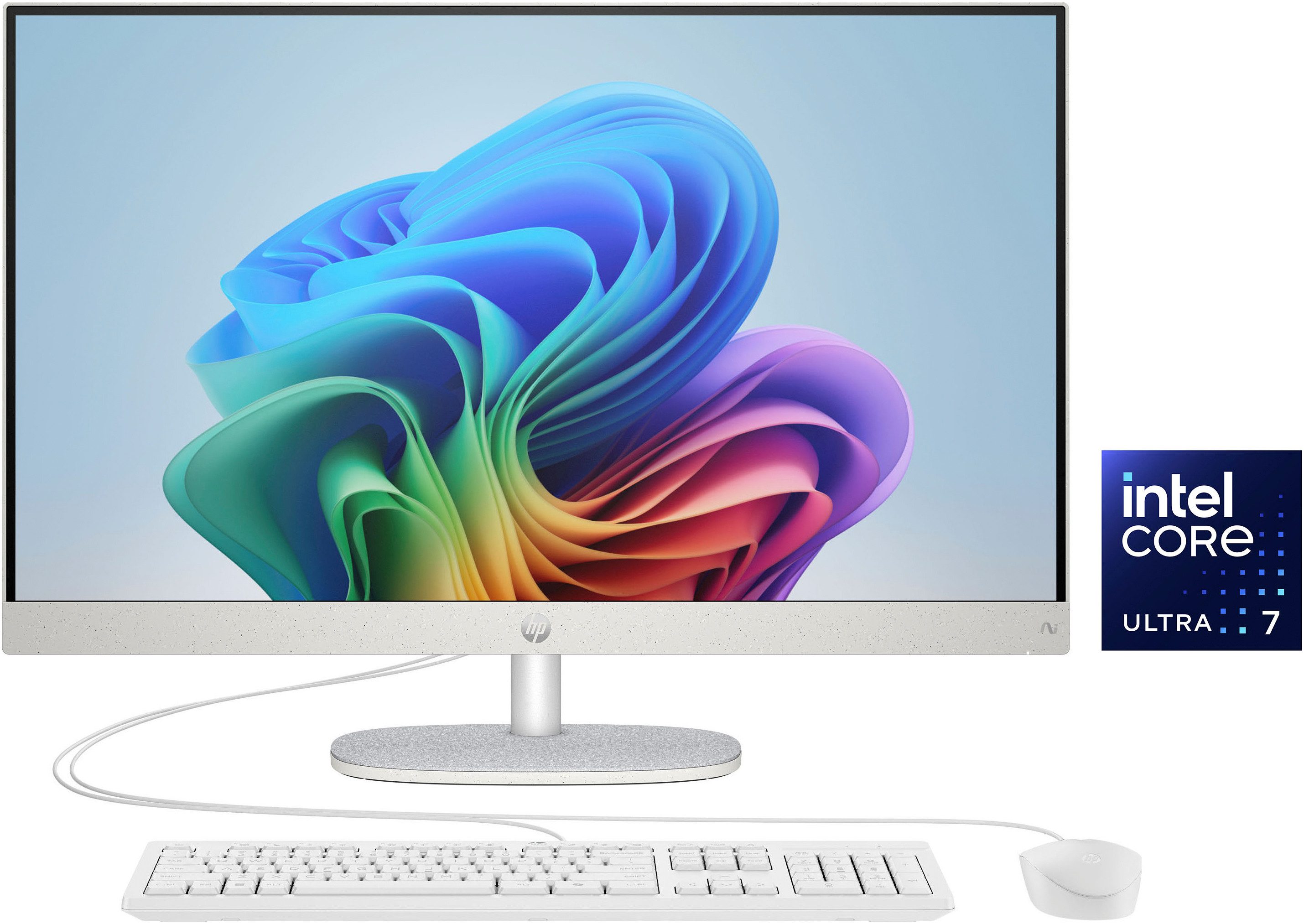 HP 27-cr2275ng All-in-One PC (27 Zoll, Intel Core Ultra 7 255U, Intel® UHD Graphics, 16 GB RAM, 512 GB SSD)