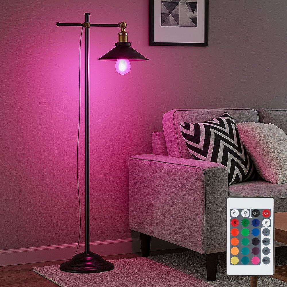etc-shop LED Stehlampe, Leuchtmittel inklusive, Warmweiß, günstig online kaufen