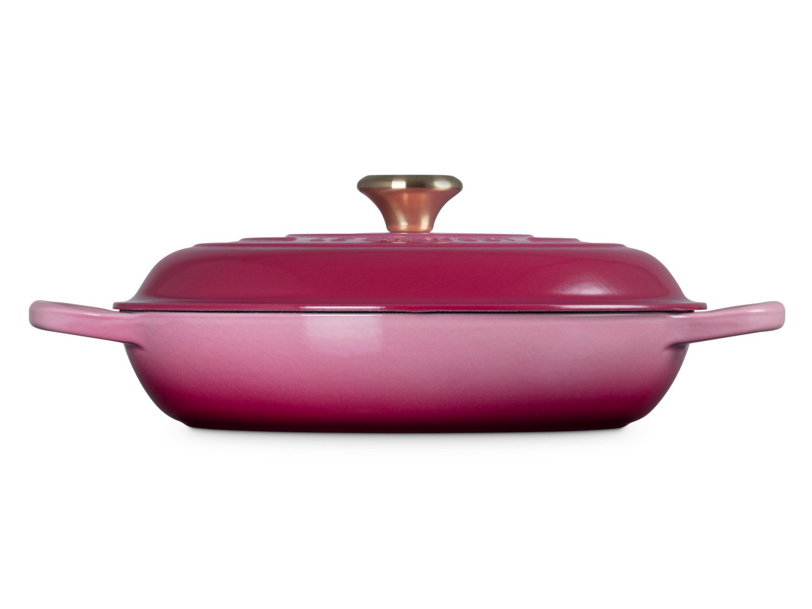 LE CREUSET Kochtopf Gourmet-Profitopf Signature rund berry 30cm, Steinzeug
