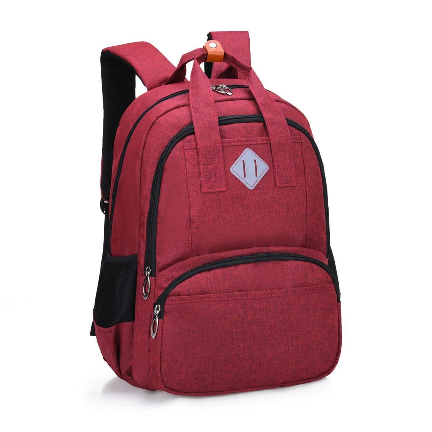 LuxusKollektion Schulrucksack Schulrucksack Kind Rucksack L Rot Reflektierend