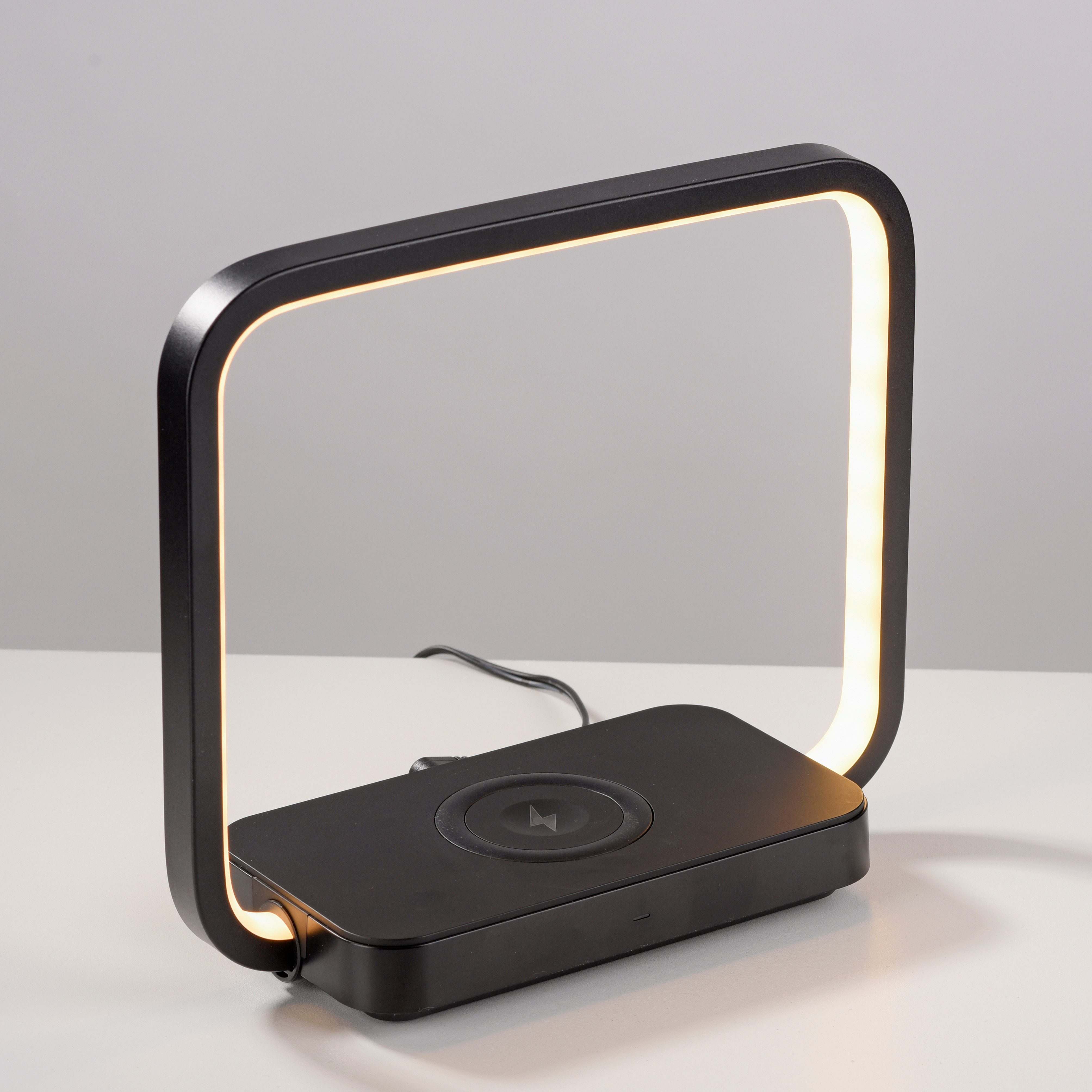 JUST LIGHT Tischleuchte OMARI, Dimmfunktion, LED fest integriert, Warmweiß, LED, dimmbar über Touchdimmer