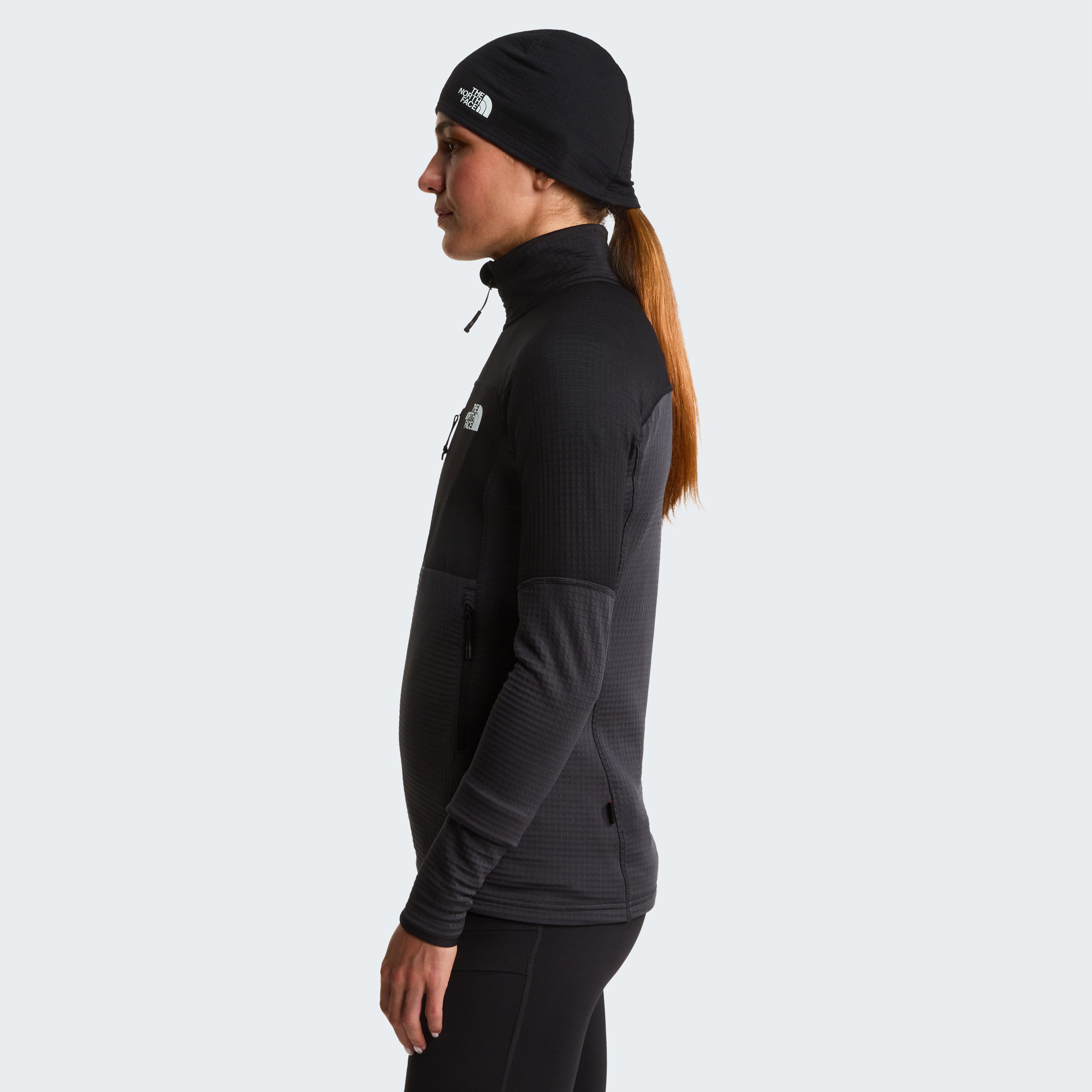 The North Face Fleecejacke W POLARTEC POWERGRID STORMGAP JACKET für Erwachsene, für Outdoor-Aktivitäten, sportlicher Stil – Bild 3 von 5