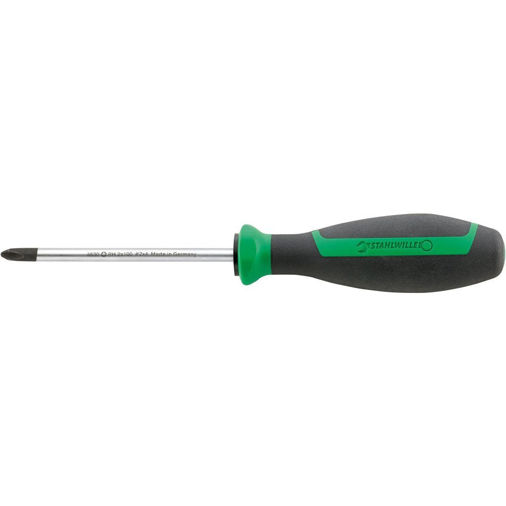 Stahlwille Schraubendreher Stahlwille 4630 PH 2 KREUZSCHLITZSCHRAUBENDREHER MIT DRALL-GRIFF 46303