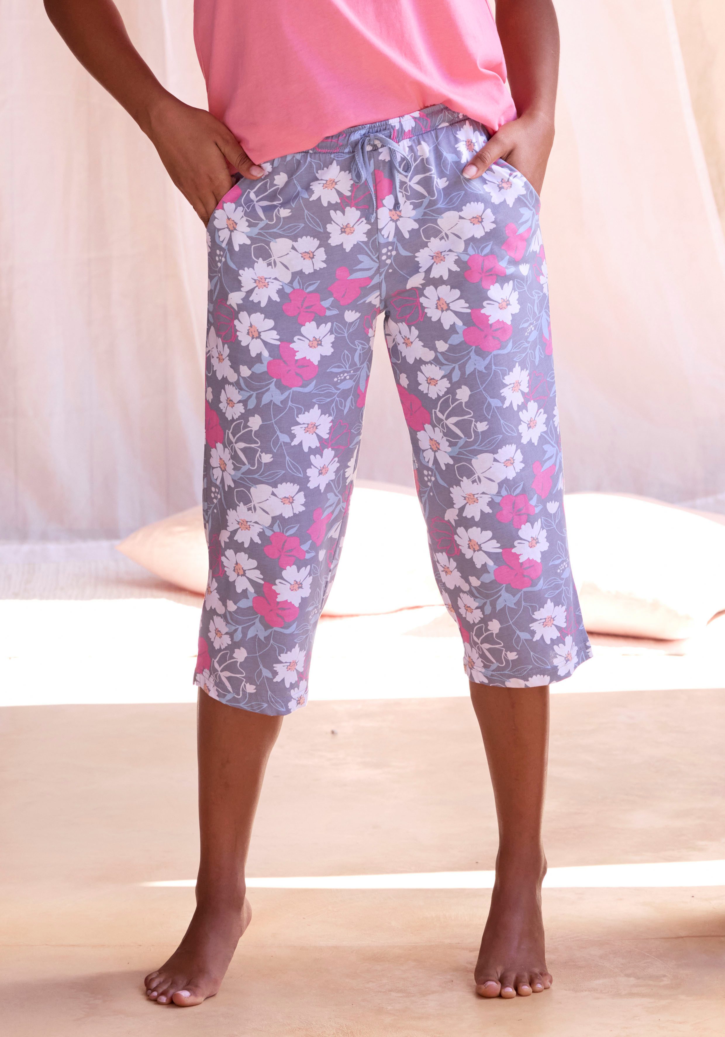 Vivance Dreams Caprihose, in schmaler Capriform günstig online kaufen