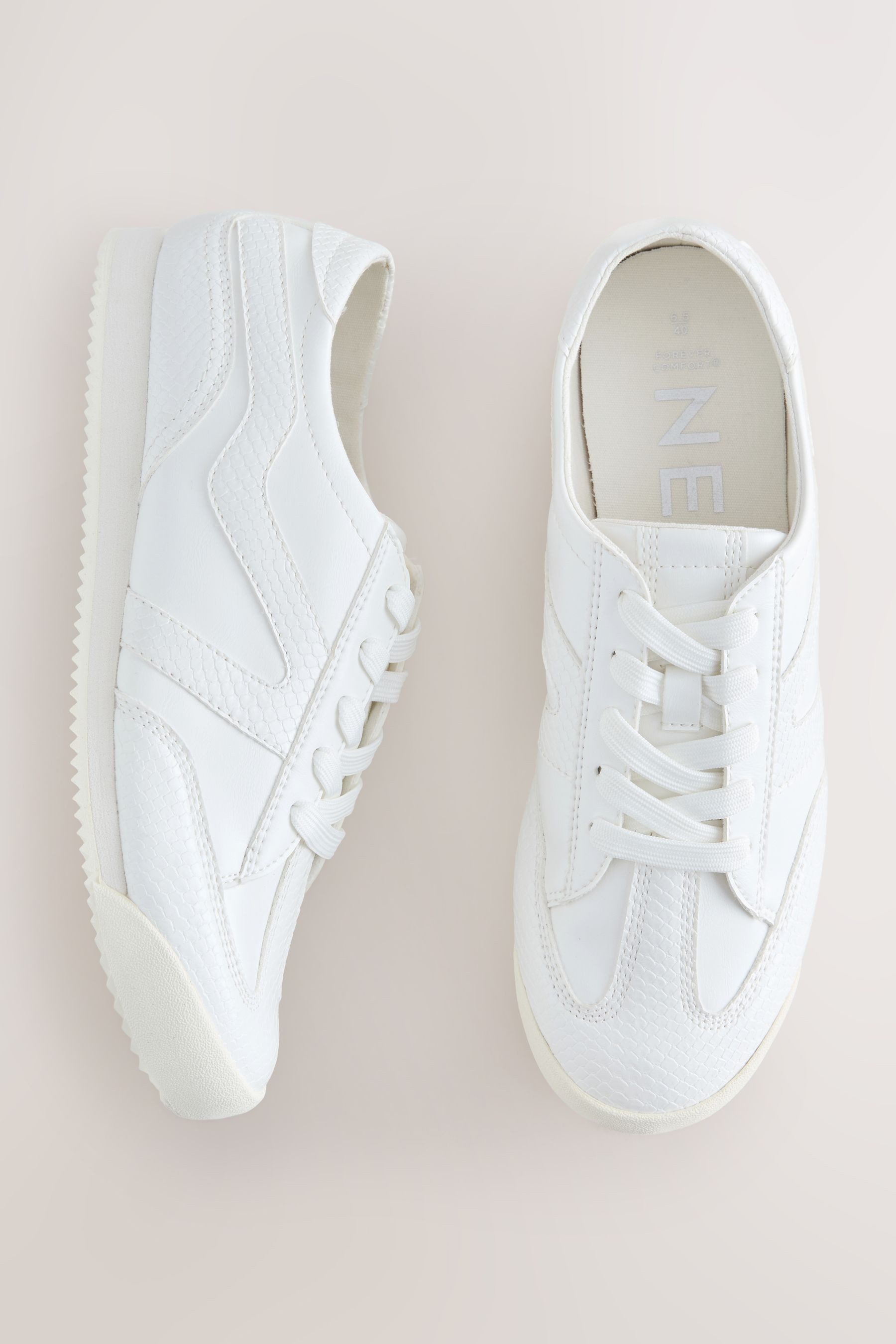 Next Forever Comfort® Schnürsneaker mit Seitenstreifen Sneaker (1-tlg)