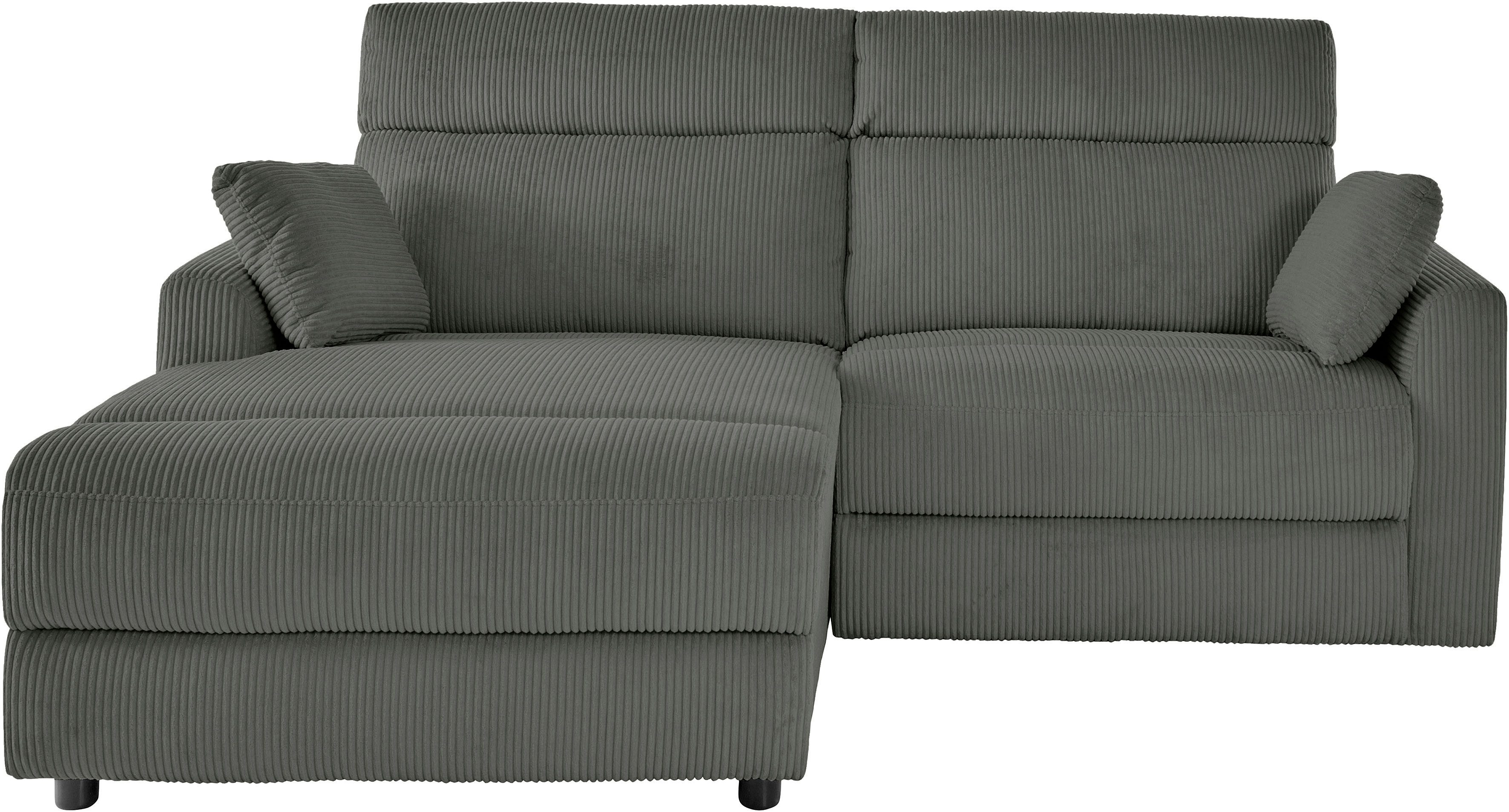OTTO home Ecksofa JENNA, L-Form, 209cm, manuelle u. elektrische Funktion, m günstig online kaufen