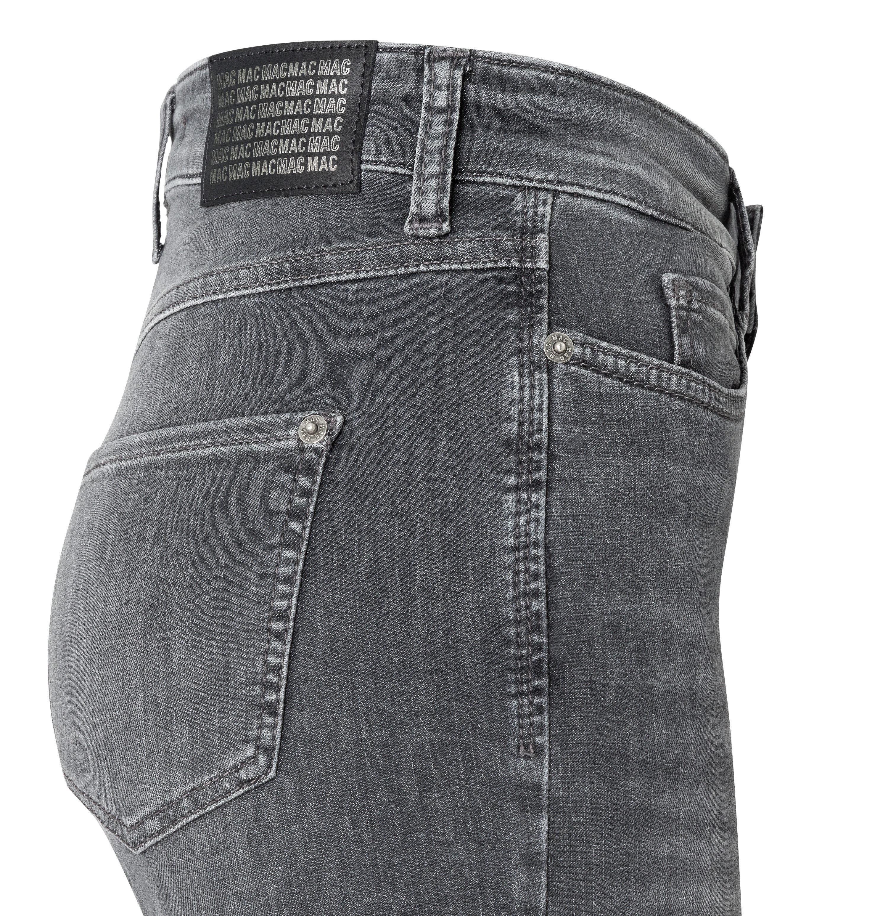 MAC Stretch-Jeans MAC WIDE grey heavy used wash 5228-90-0387L D901 – Bild 4 von 5