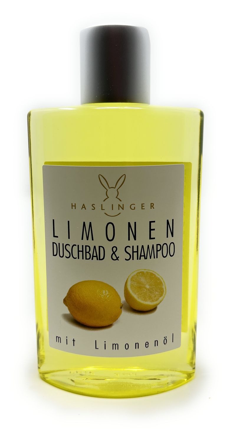 Haslinger Haarshampoo Limonen, Hair & Body Wash 200 ml