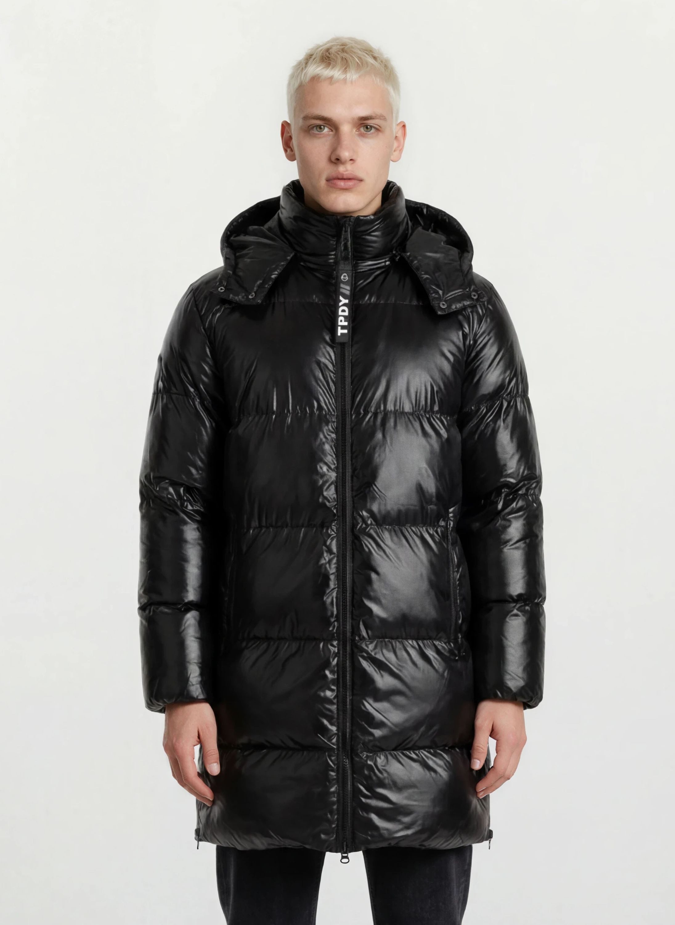 trueprodigy Winterjacke Zarif Kapuze Reißverschluss Eingrifftaschen