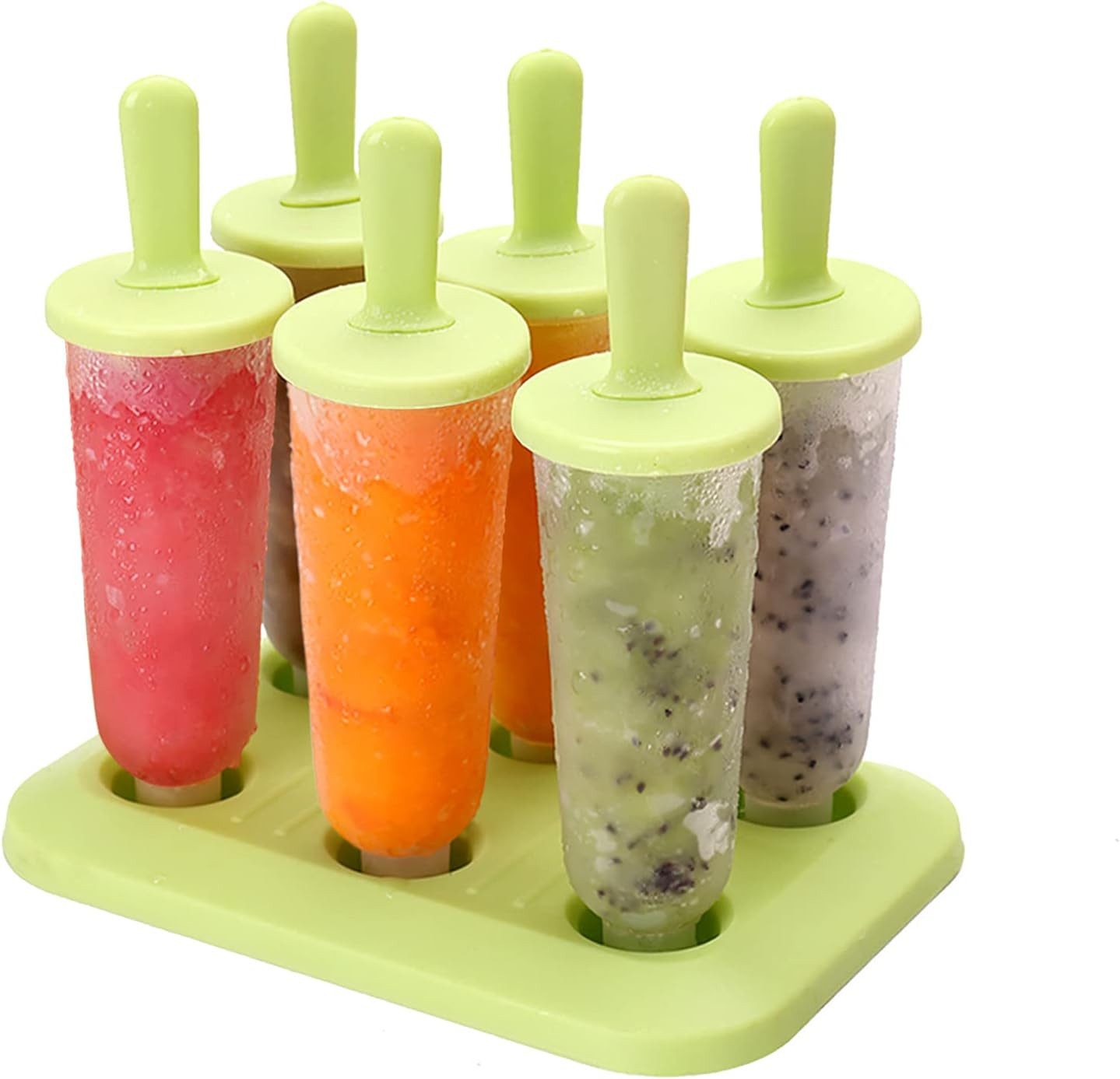 FELIXLEO Eisform Youley Eisformen 3PCS Pack Eis am Stiel Formen BPA Frei Kinder