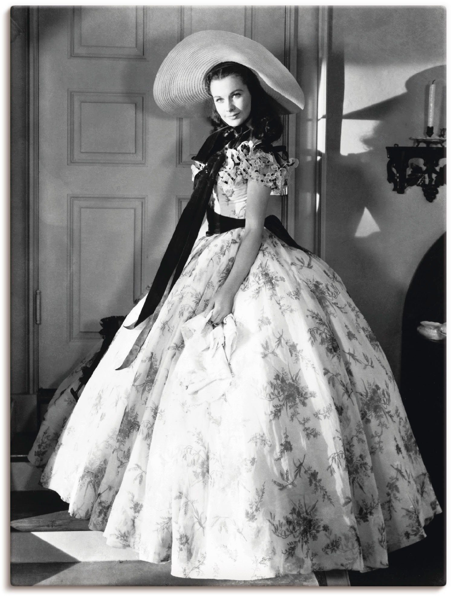 Artland Leinwandbild Vom Winde verweht II, Film (1 St), auf Holzrahmen gespannt