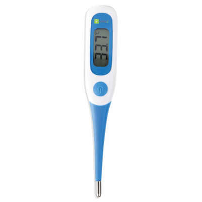 Intec Medical Fieberthermometer TH-802, Elektronisches Thermometer mit flexibler Spitze