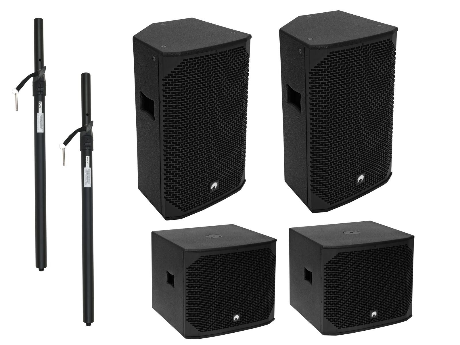 OMNITRONIC PA Set AZX aktiv L Lautsprechersystem