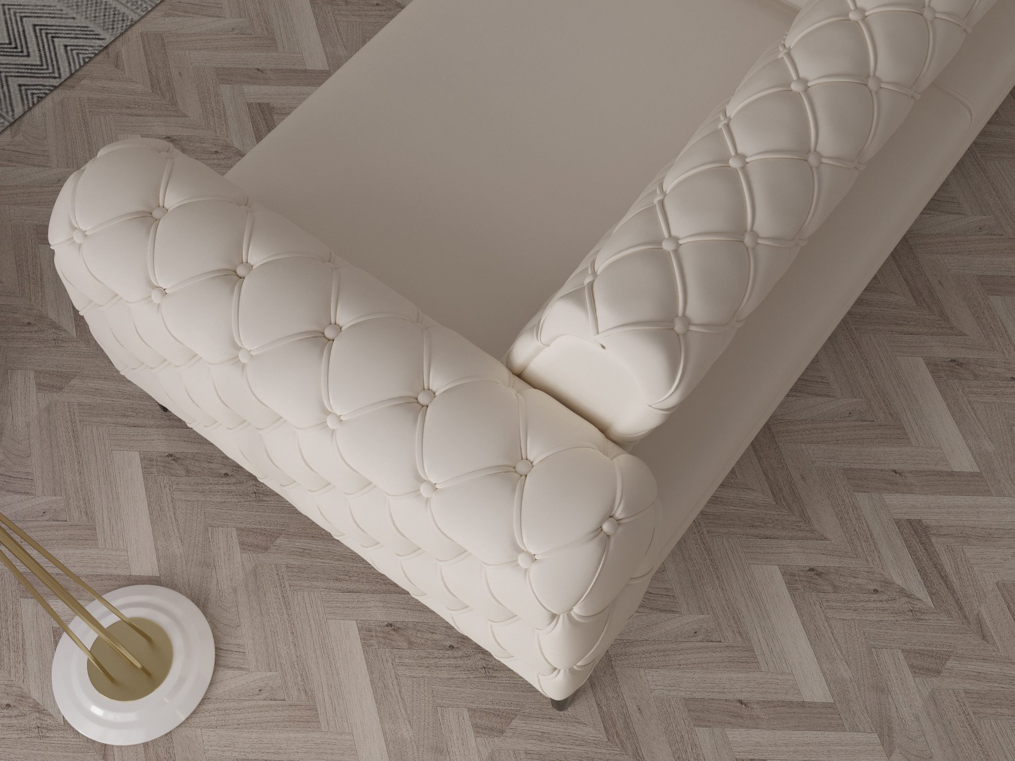 Möbeldreams Chesterfield-Sofa Sofa-Set Arizona Chesterfield Schlaffunktion günstig online kaufen