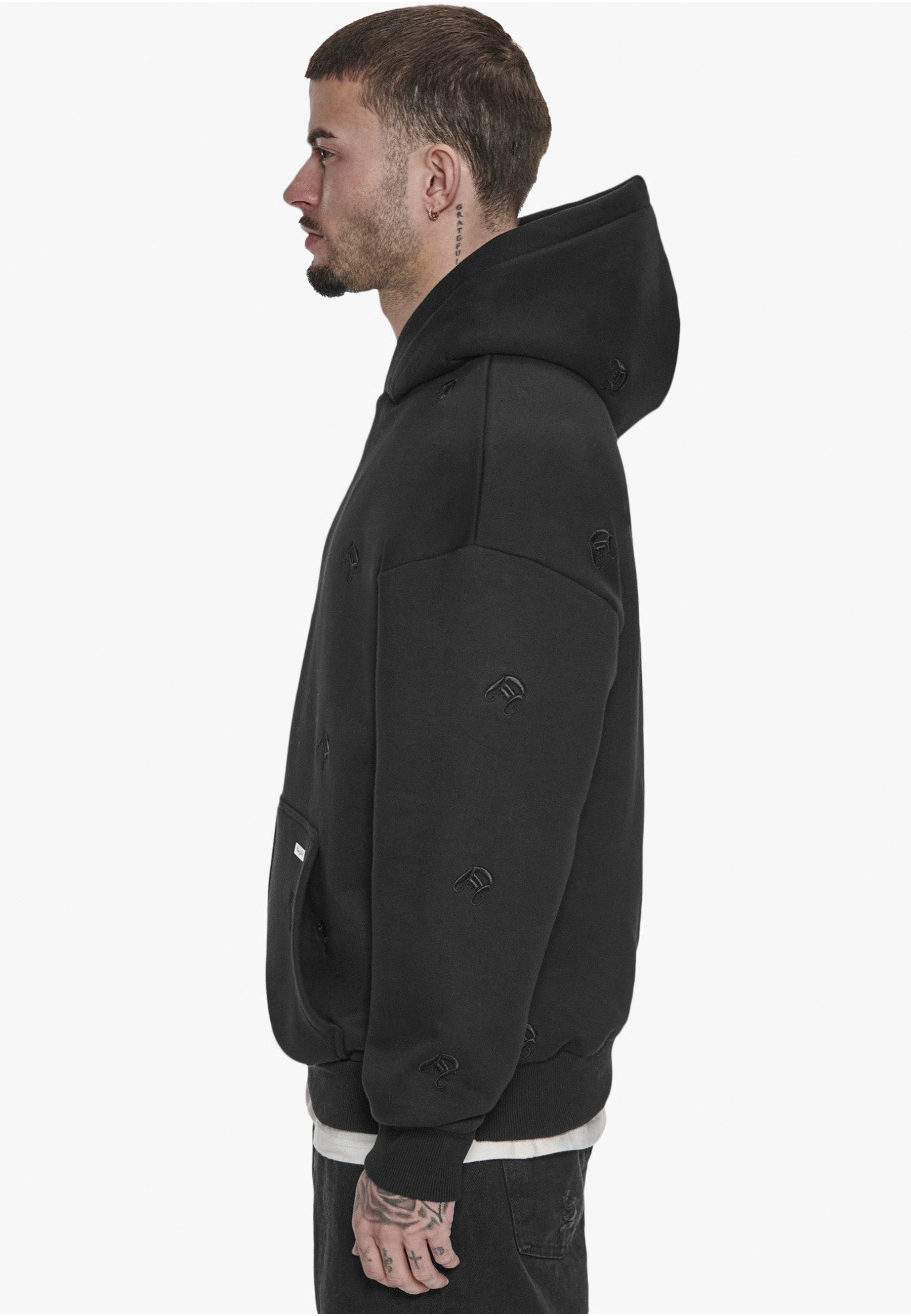 Dropsize Kapuzenpullover Dropsize Herren Dropsize Heavy Oversize Allover Embo Hoodie (1-tlg)