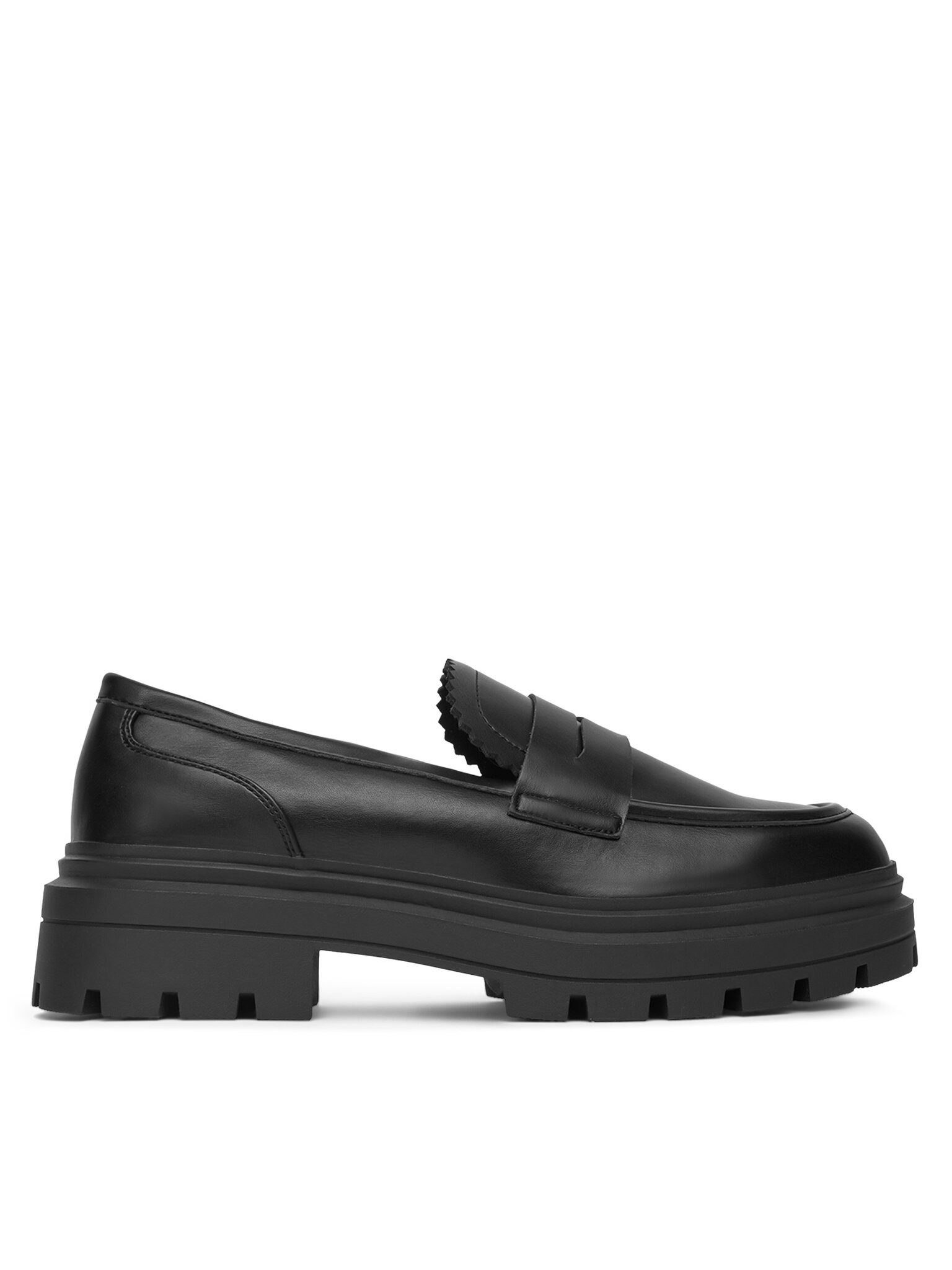 Deezee Damen-Loafers Schwarz 58682-8 Mokassin