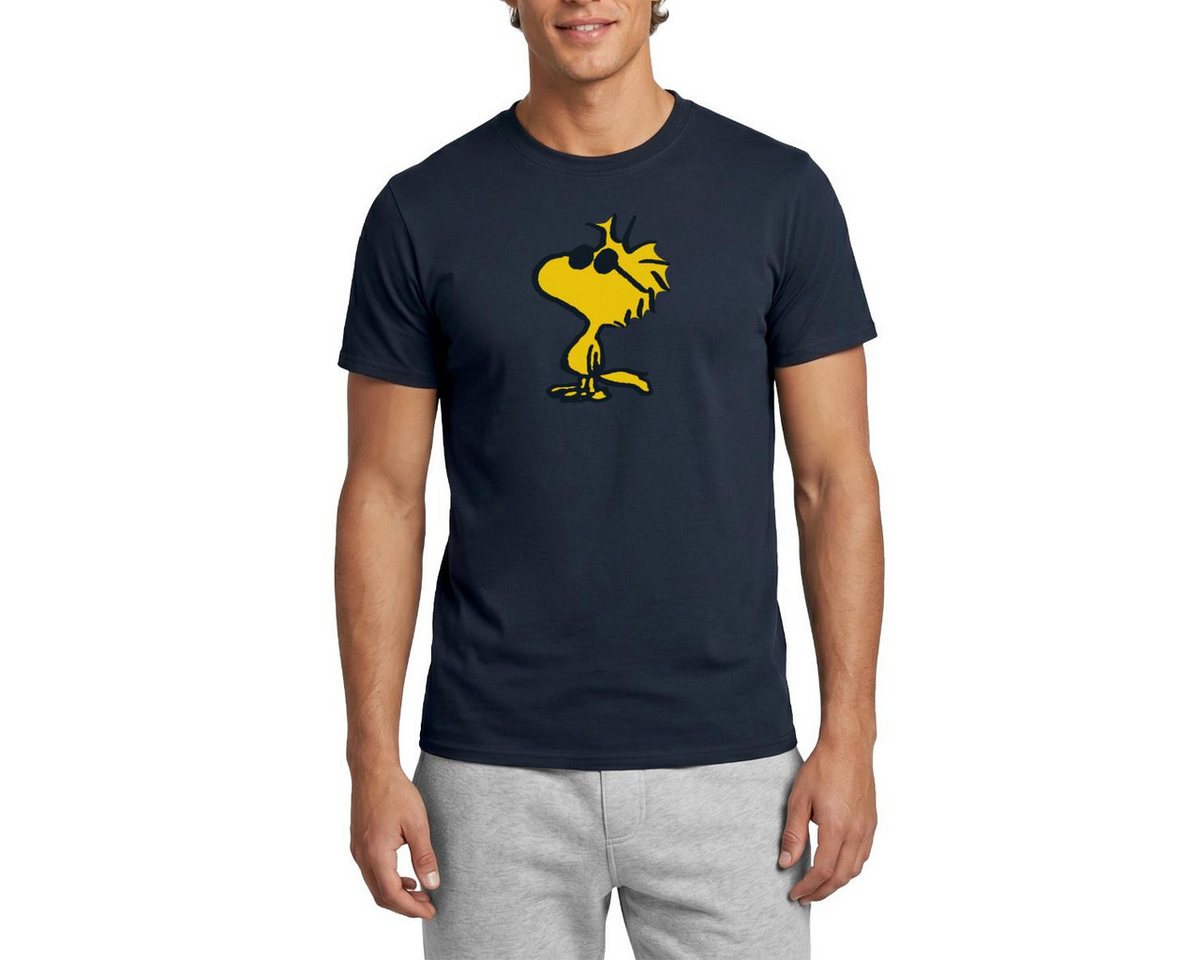 Spreadshirt T-Shirt Peanuts Woodstock Sonnenbrille Cool Männer T-Shirt (1-tlg)