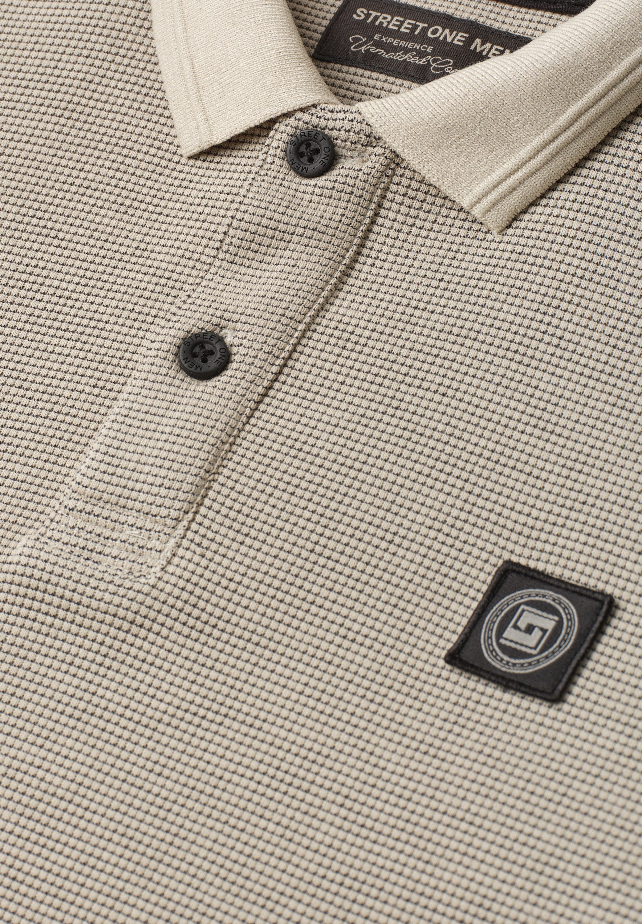 STREET ONE MEN Poloshirt im soften Baumwoll-Mix – Bild 5 von 5