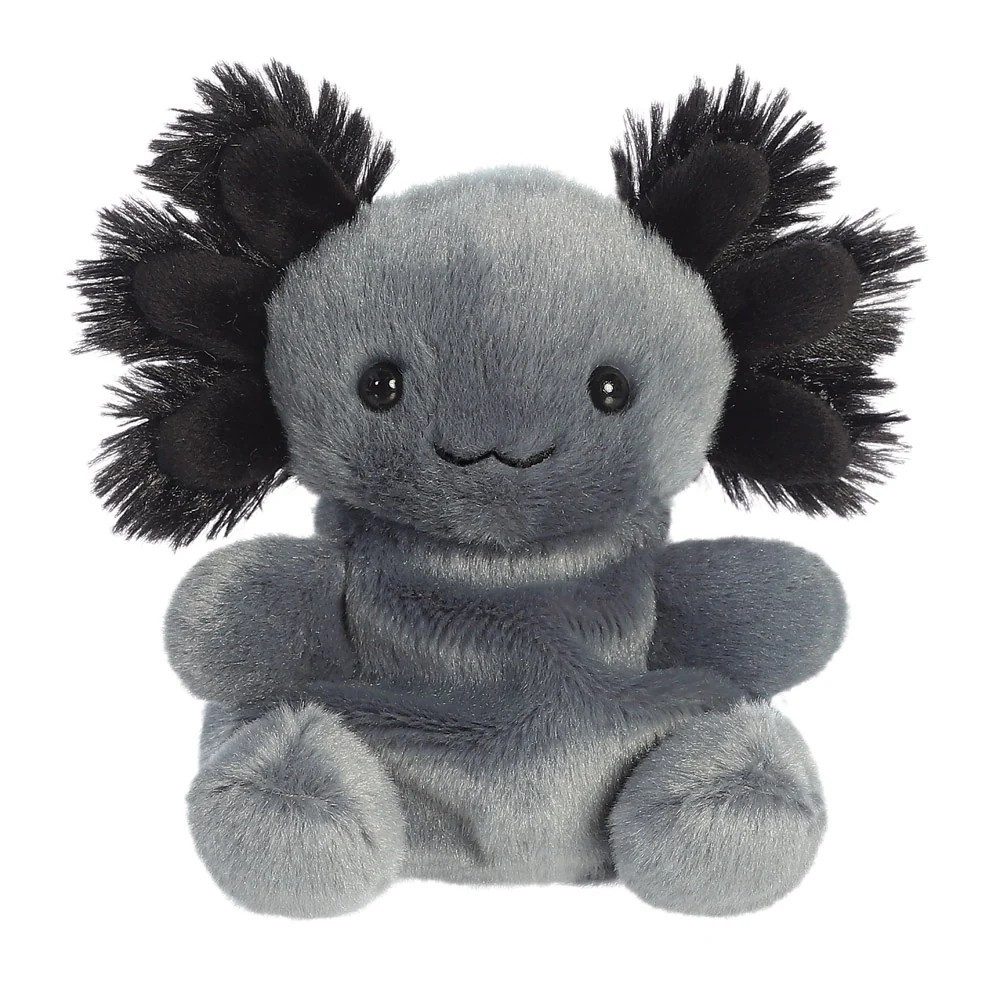 Aurora World Plüschfigur Aurora 33875 - Palm Pals Axolotl Onyx, Plüschtier, ca.13 cm