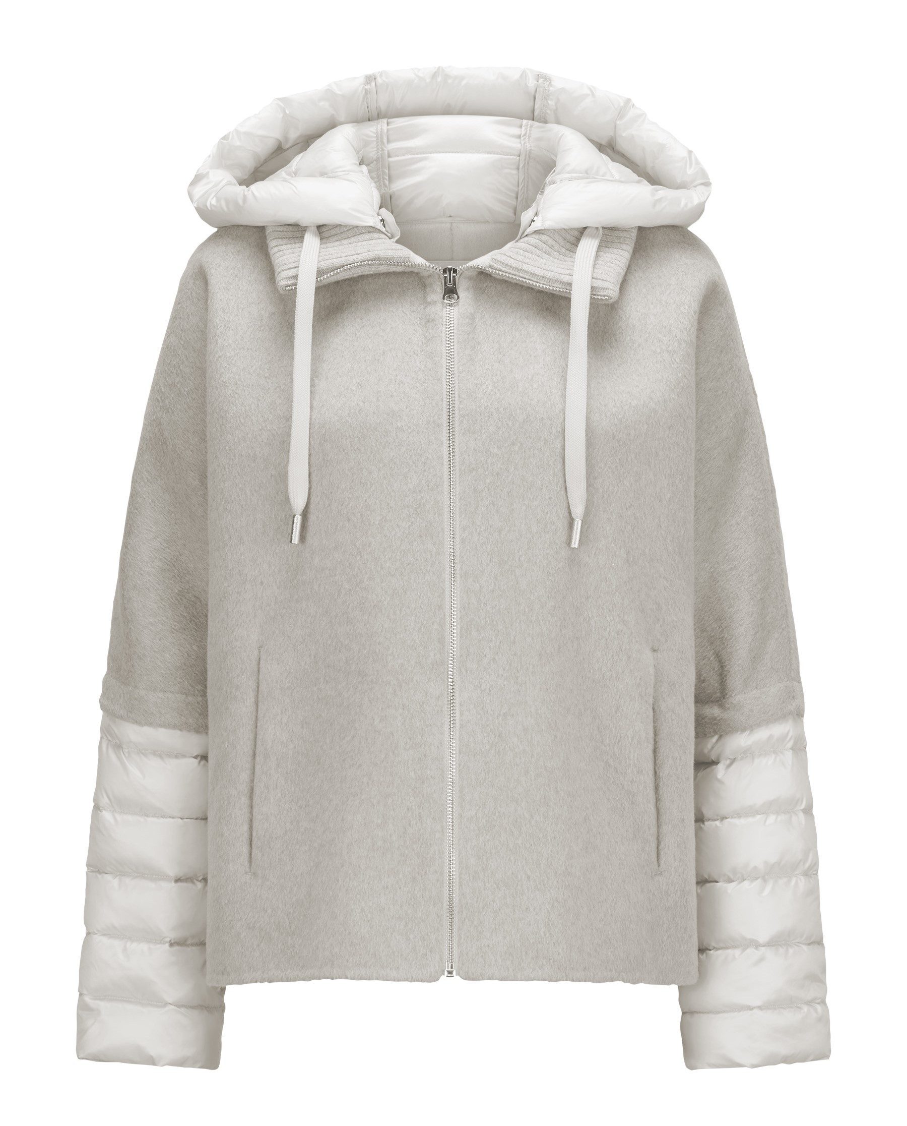 Milestone Wolljacke MSAzalea im Material Mix aus Wolle Doubleface und Stepp günstig online kaufen