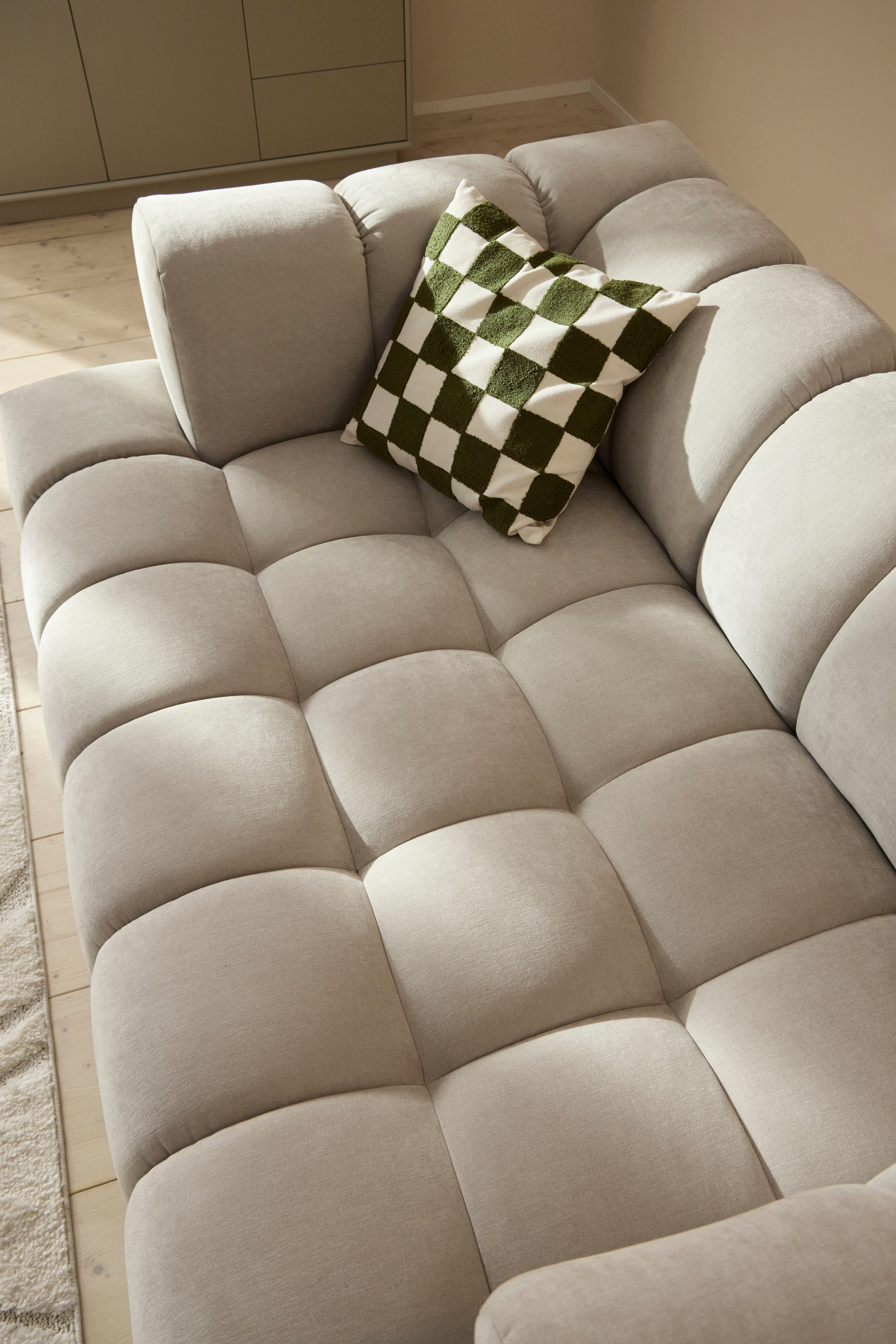 homsy by Ana Johnson Dekokissen Chessley, 3D-Optik aus Baumwolle, Zweiseitiges Design, 1er Pack, ohne Füllung – Bild 2 von 5