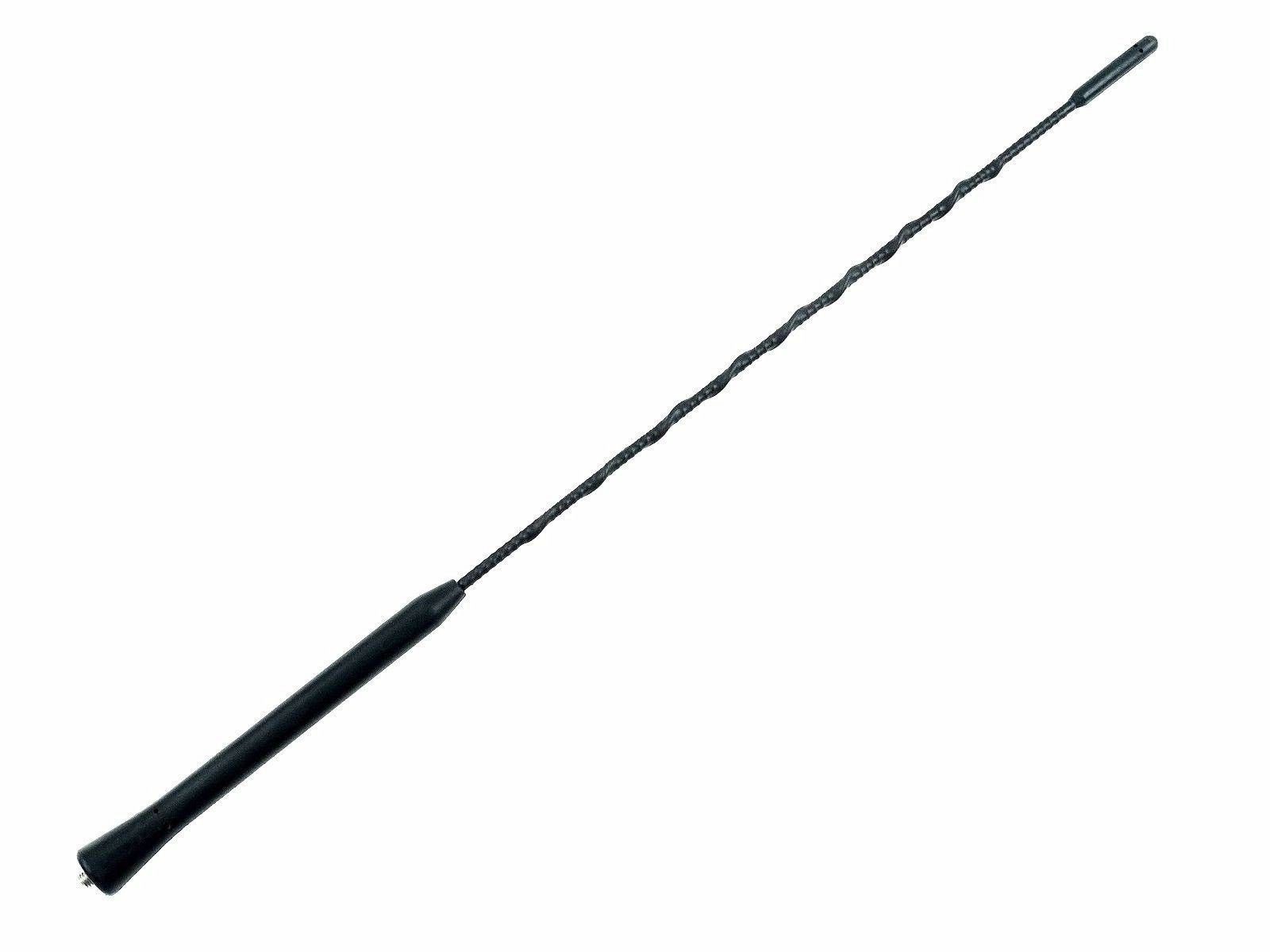 Kummert Business Dachantenne Antennenstab UKW FM DAB Stabantenne für VW Audi Opel Autoradio-Ersatzantennenstab (für Dach, Antennenfuss), M5, M6 Gewinde