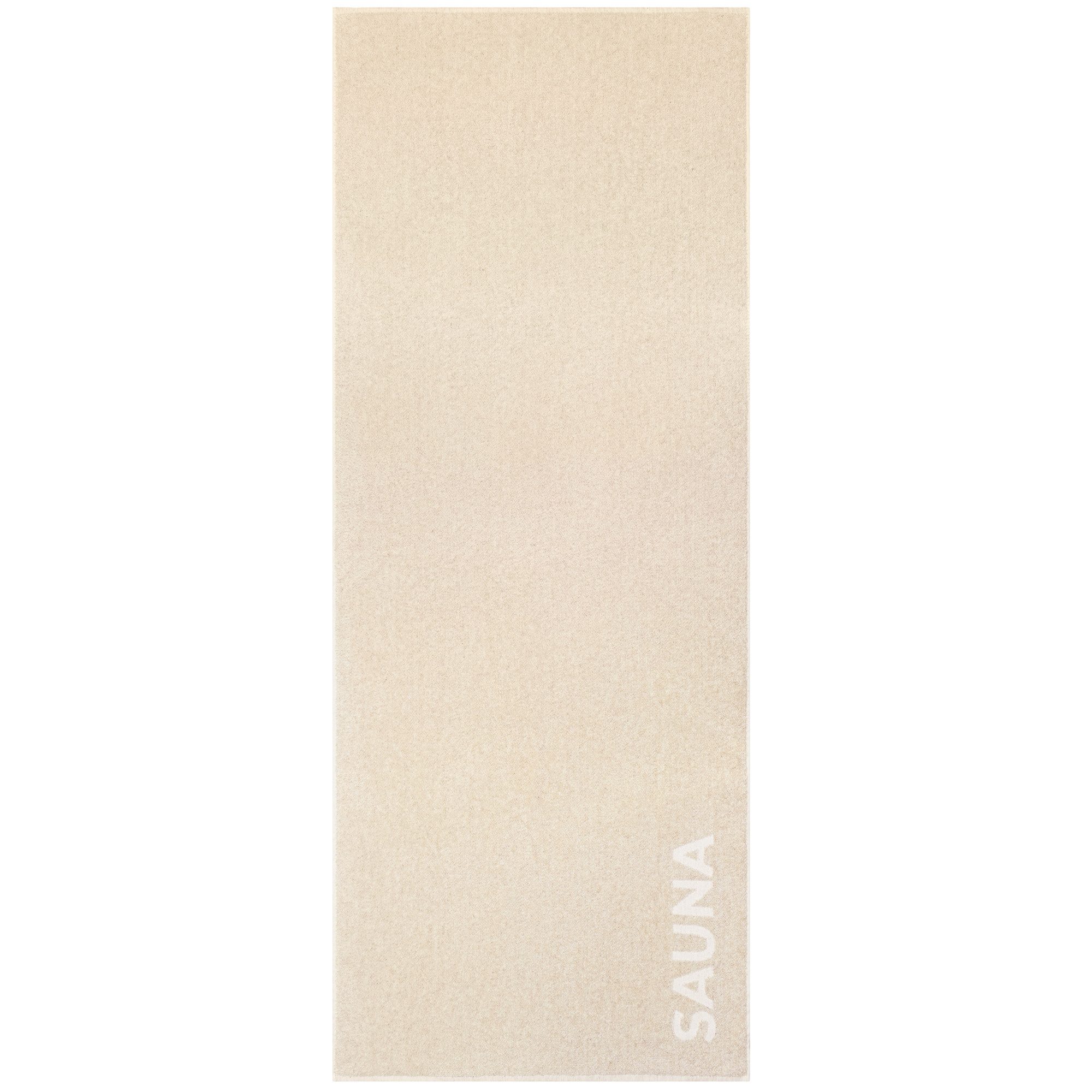 Cawö Saunatuch SAUNA Cotton & Hemp 5507, 70% Baumwolle 30% Hanf (1-St)