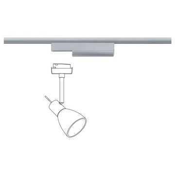 Paulmann Stromschienensystem URail Spotadapter in Chrom-matt, Schienensystem