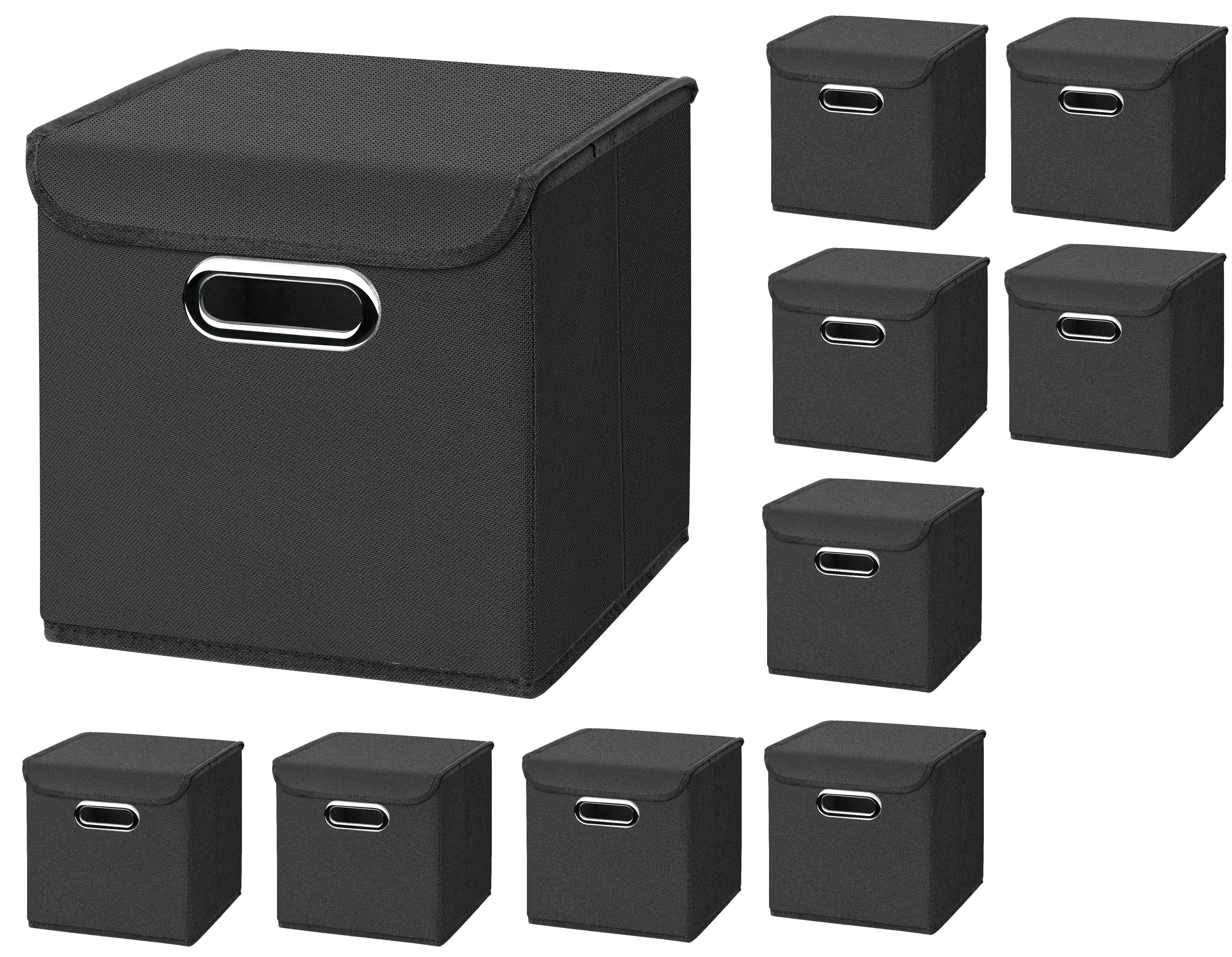 StickandShine Aufbewahrungsbox 10 Stück Faltboxen 25 günstig online kaufen