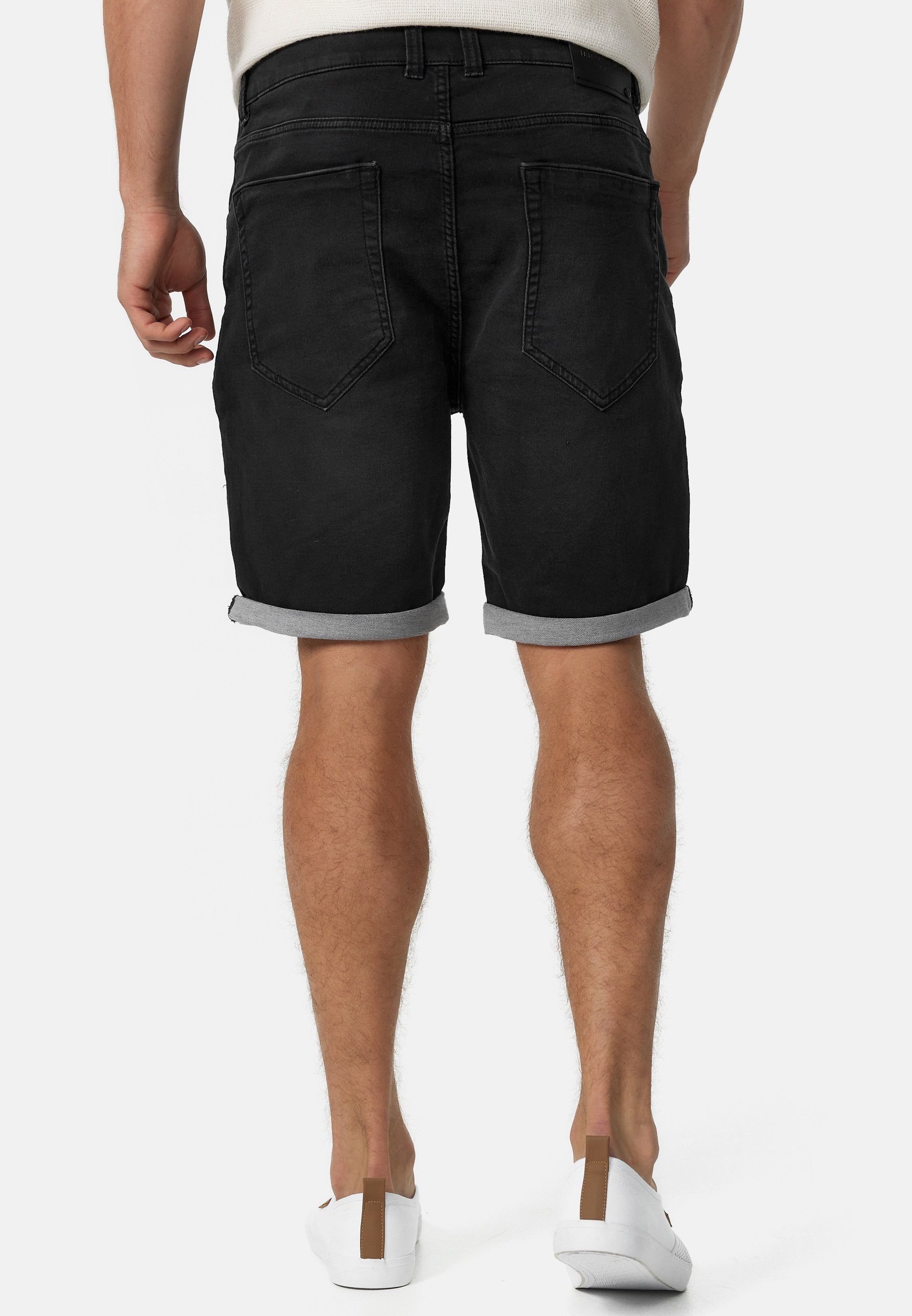 Indicode Jeansshorts Herren Lonar Jeans Shorts Herrenshorts Moderne und luftig leichte Herren Jeans-Shorts