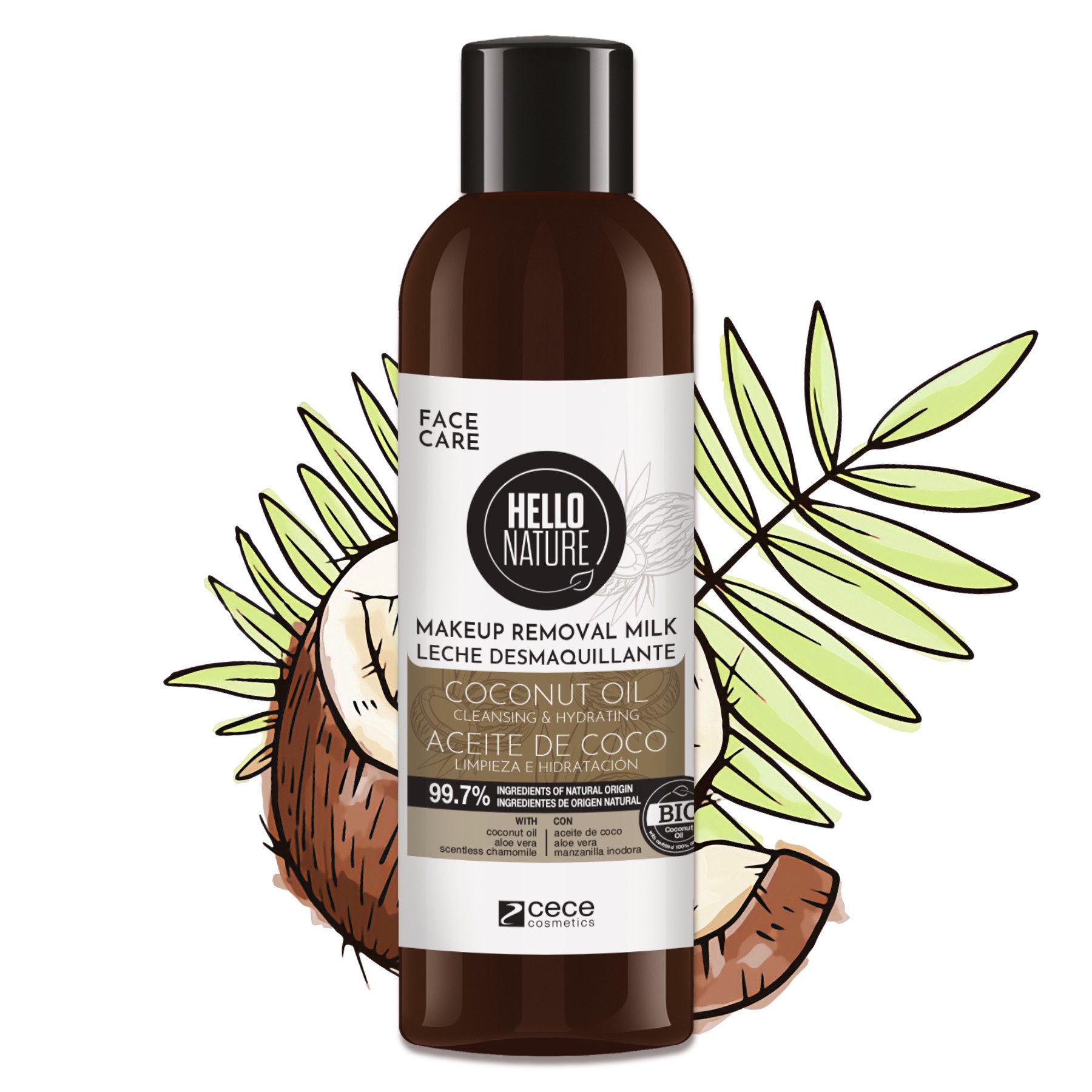 P-Beauty Cosmetic Accessories Make-up-Entferner Очищающее молочко Cocos Entferner Makeup Removal Cleansing Milk, 1-tlg., Make-Up Entferner, Уход за лицом, Gesichtsreinigung