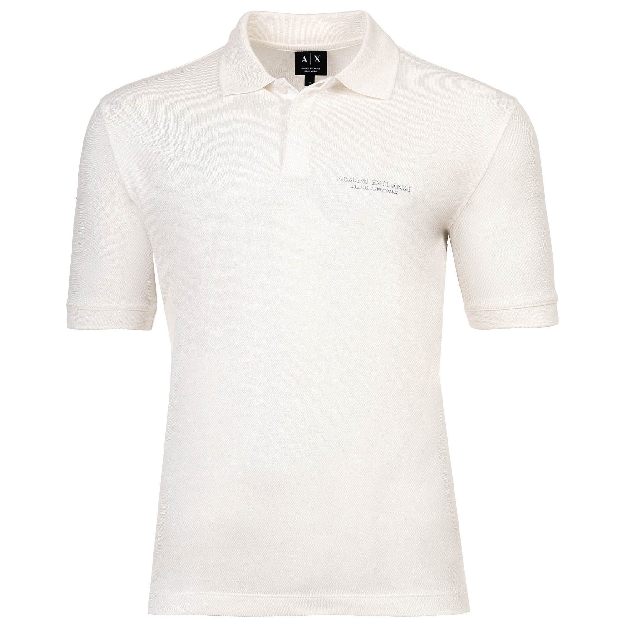 ARMANI EXCHANGE Poloshirt Herren Poloshirt 1er Pack Baumwolle POLO SHIRT (Packung, 1er Pack)