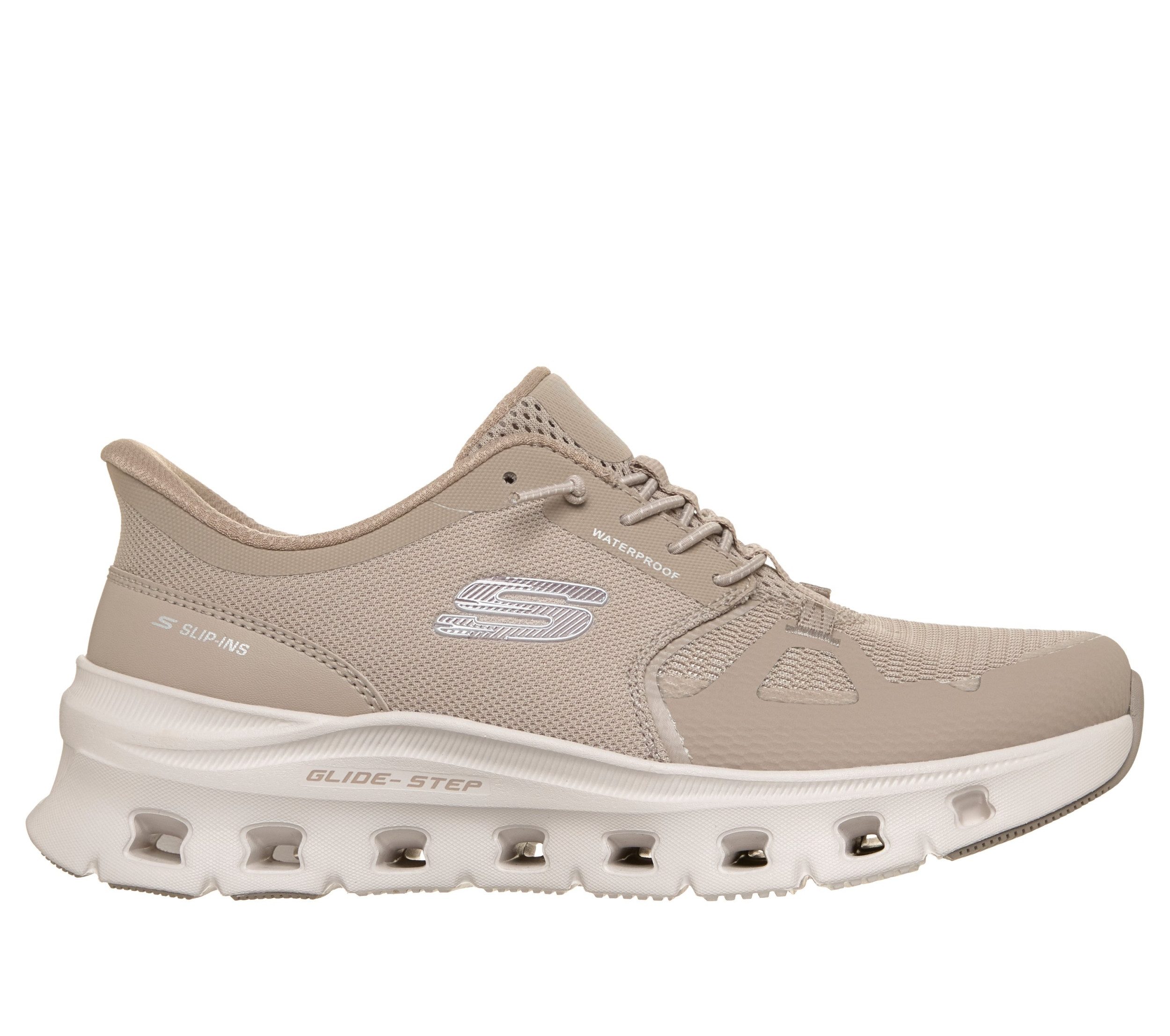 Skechers WATERPROOF HOTMELT OVERLAY MES TAUPE Sneaker