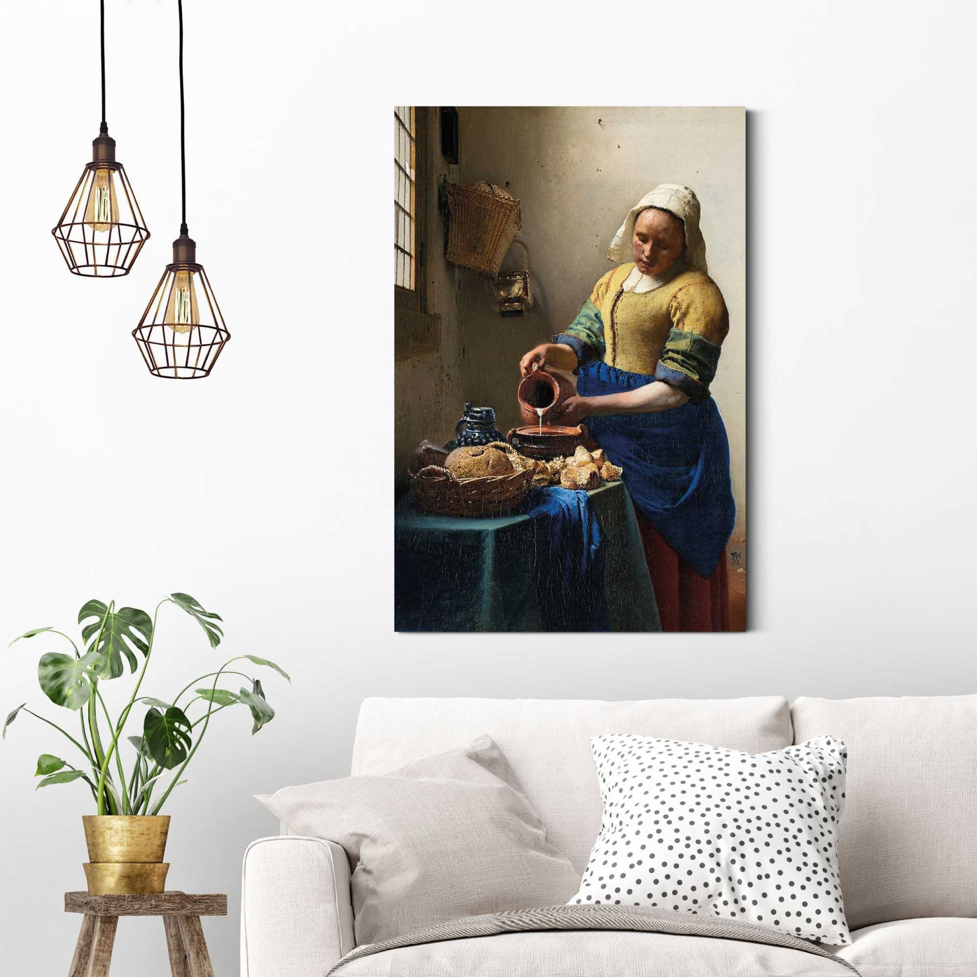 Home affaire Deco-Panel »Jan Vermeer Dienstmagd mit Milchkrug«-HomeTrends