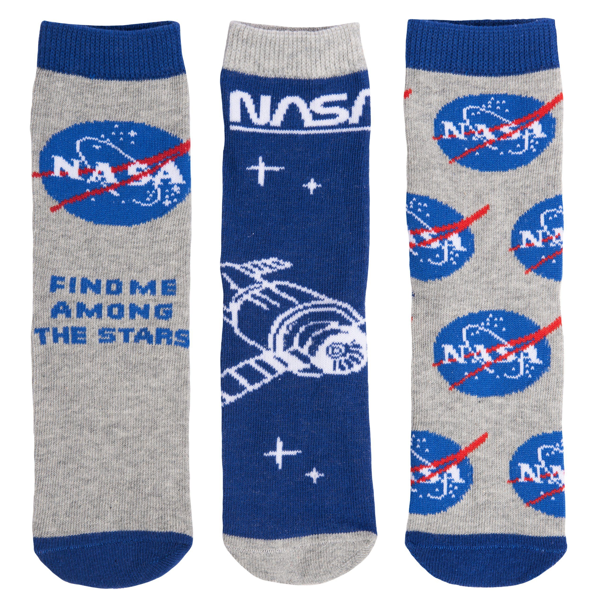 United Labels® Socken NASA - Among the Stars (3er Pack)