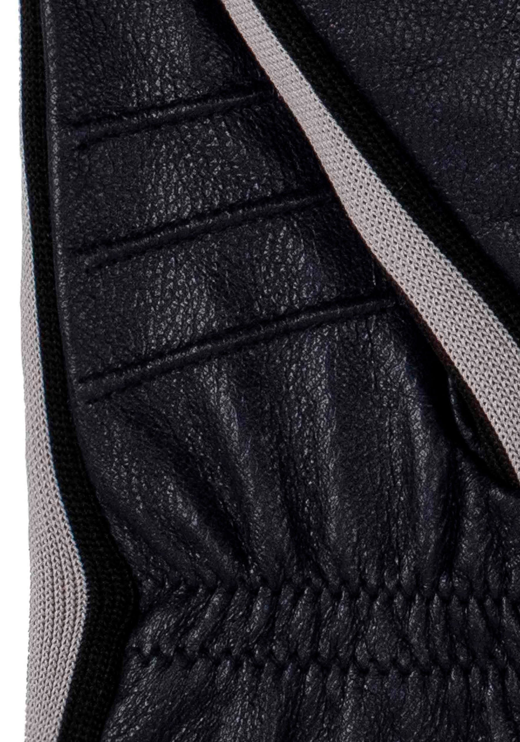 sportliches Look dark Touchfunktion blue Gil Sneaker- KESSLER Touch im mit Lederhandschuhe Design