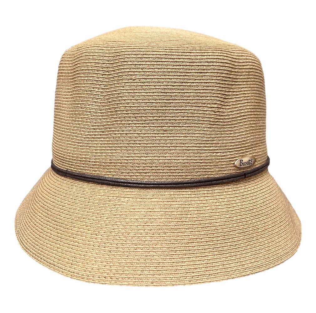 Bucket Bronté Bronté Strohhut Joy schwarz-weiß Hat