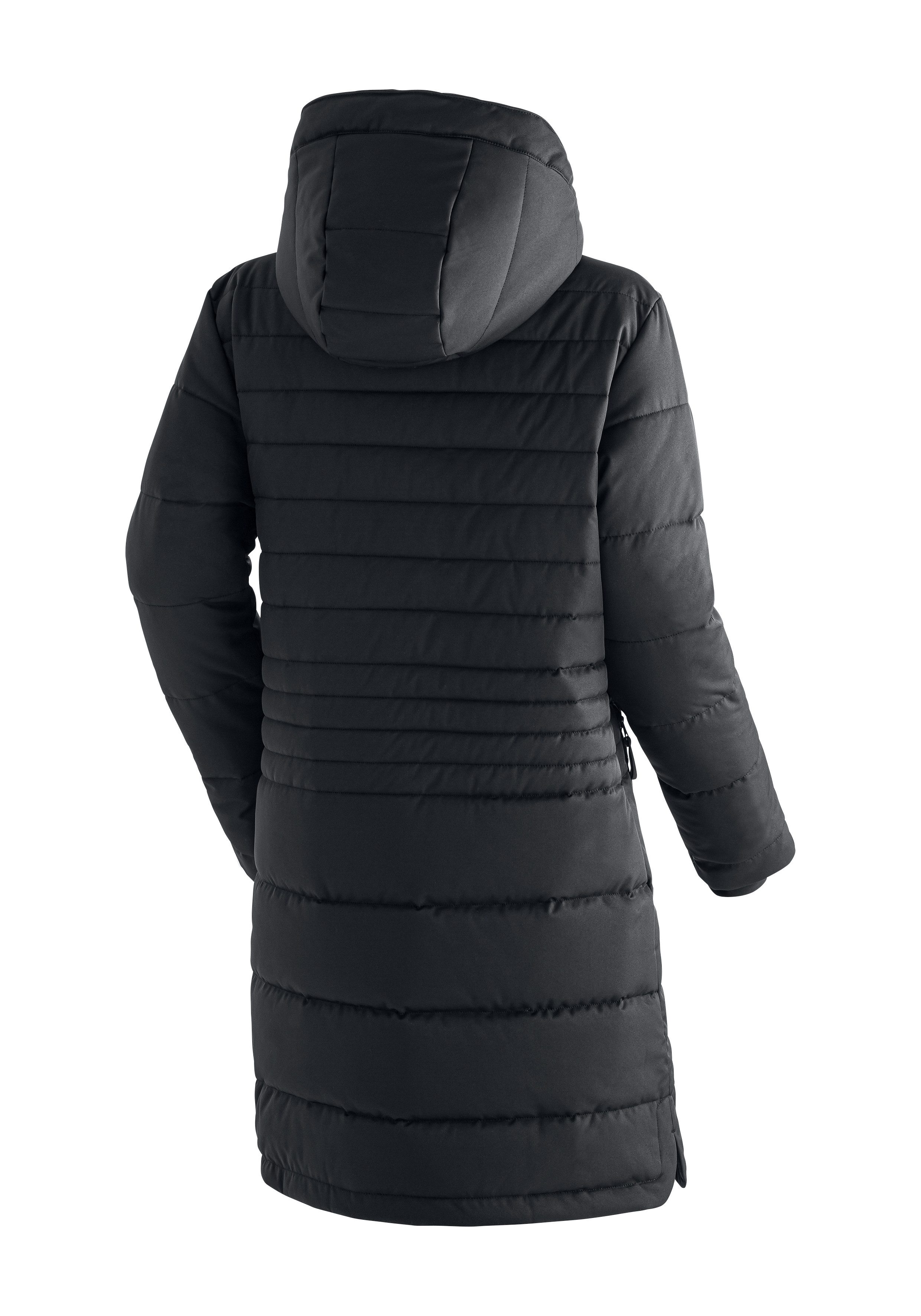 Maier Sports Funktionsmantel LAERKE Damen Mantel, Outdoormantel wind/wasserdicht, 4 geräumige Taschen