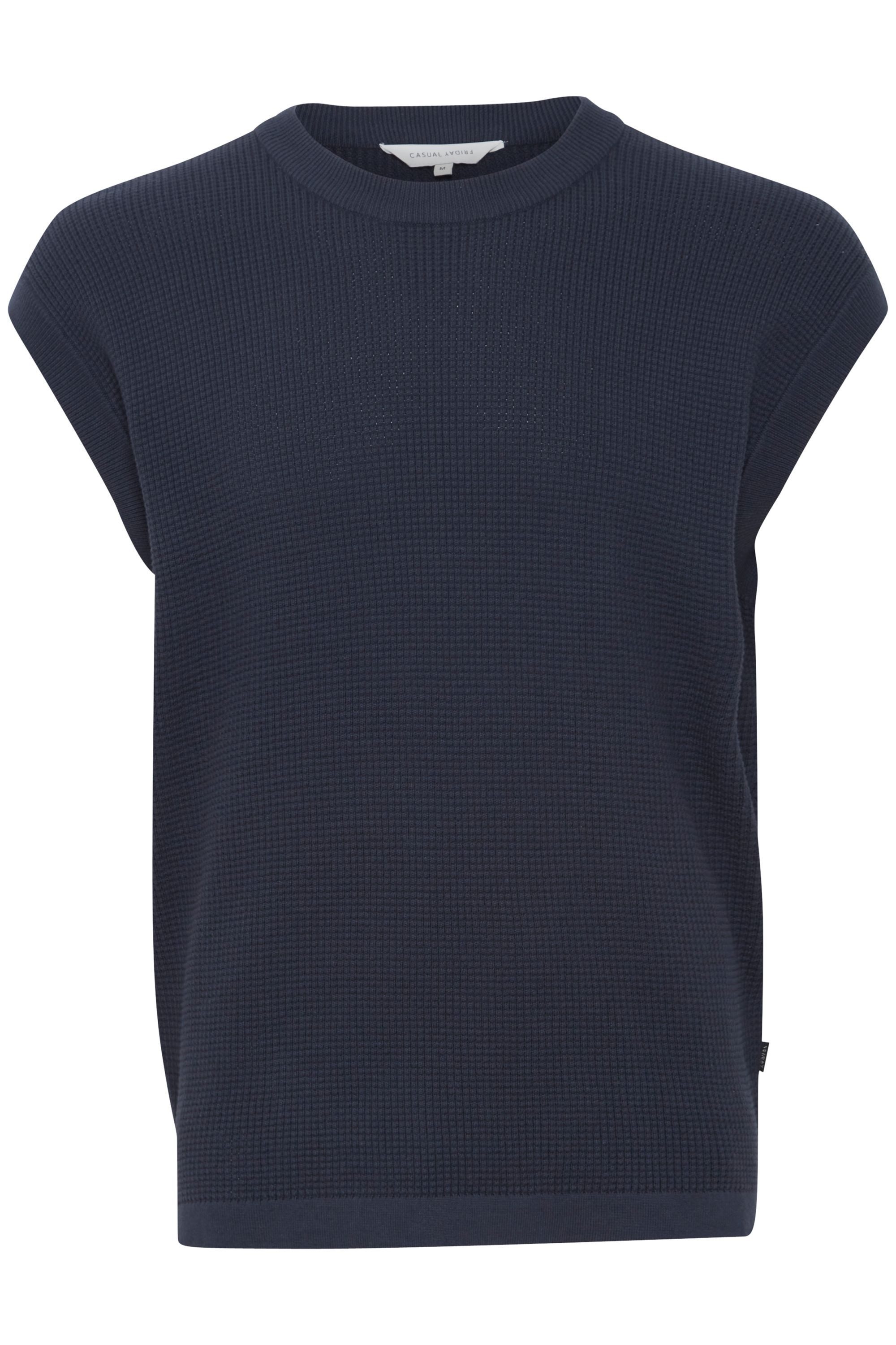 Casual Friday Pullunder CFKlaes Modischer Pullover