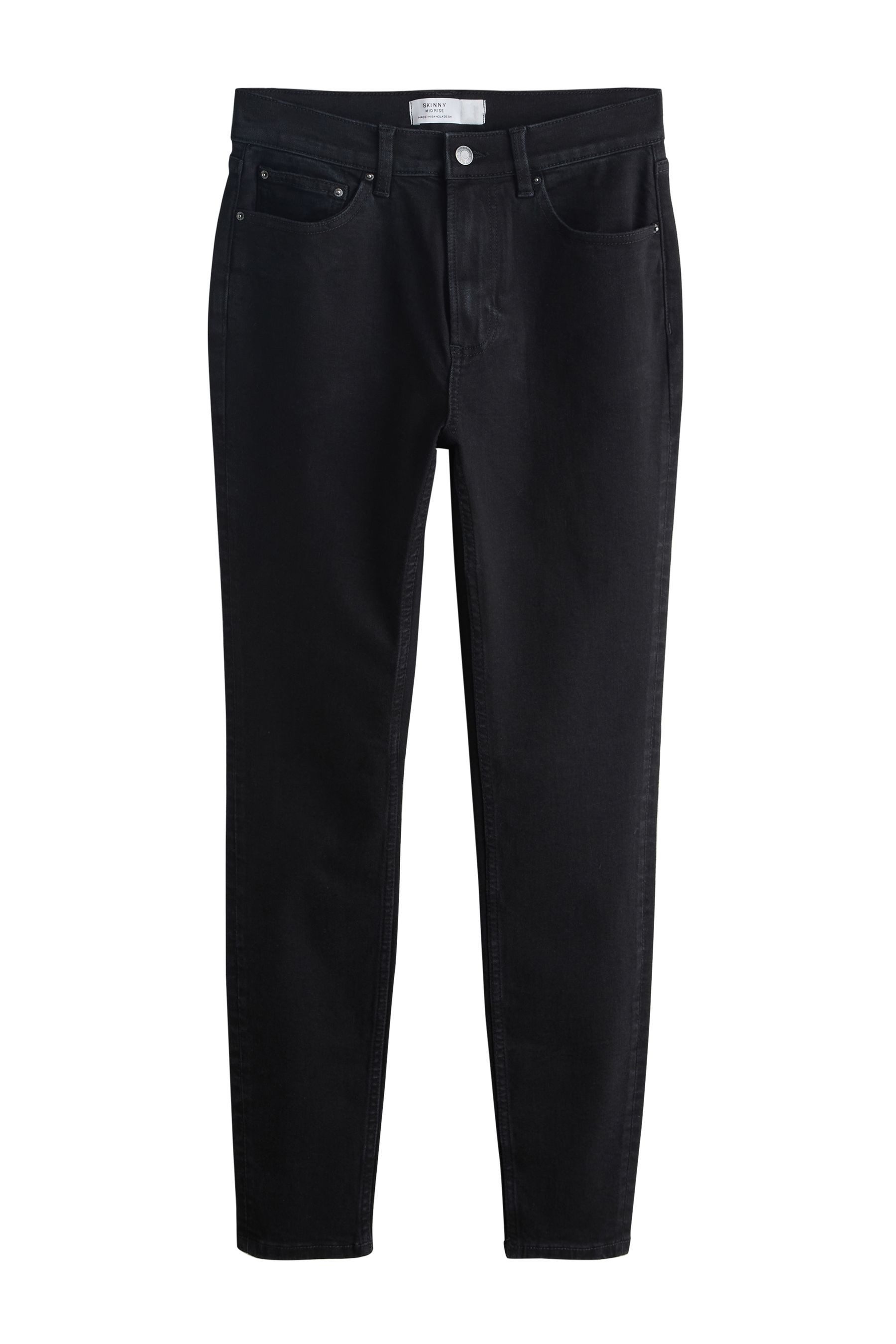 Next Skinny-fit-Jeans Skinny Fit Stretch-Jeans, Kurzgröße (1-tlg)