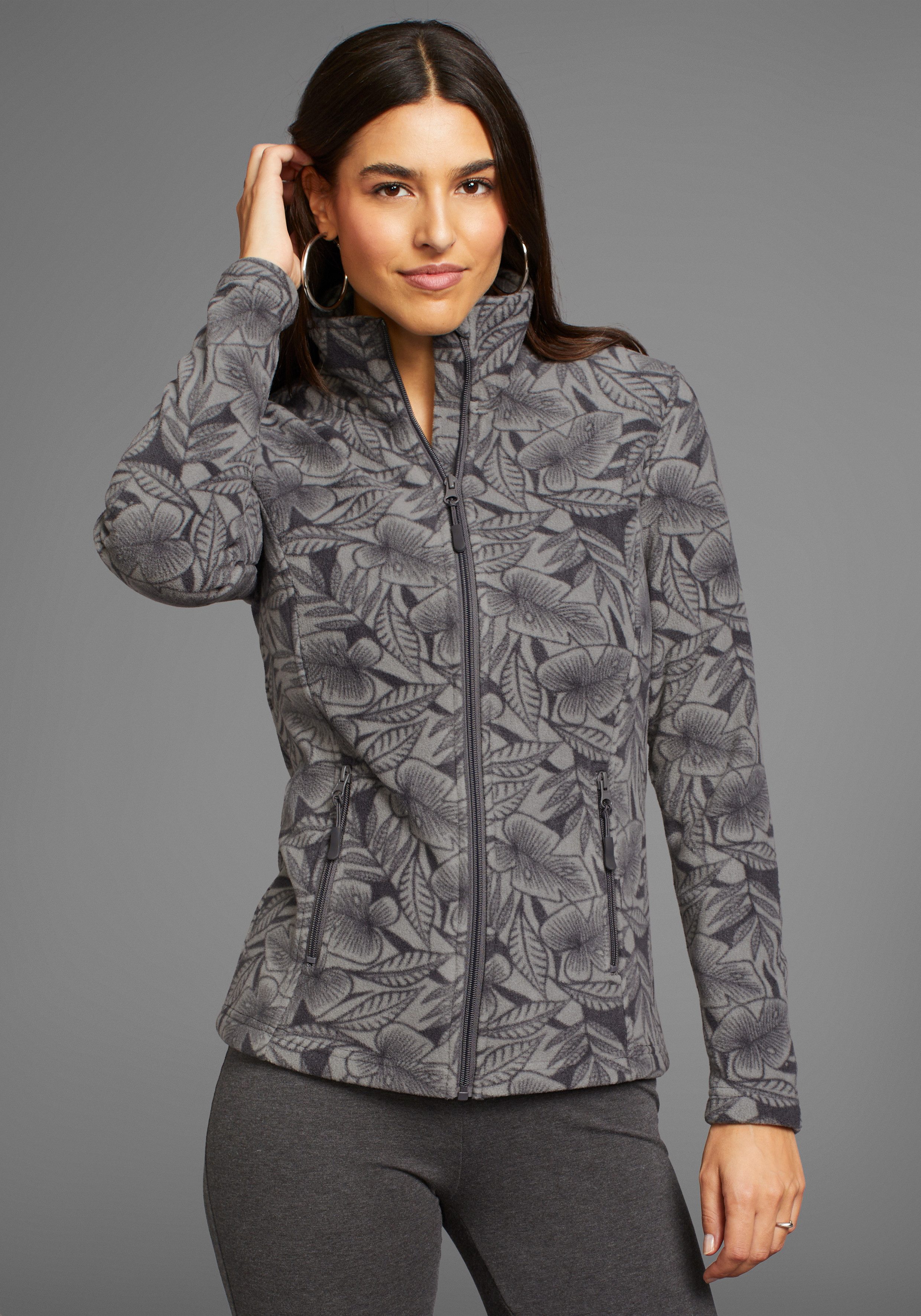 KangaROOS Fleecejacke für kühle Tage, aus günstig online kaufen
