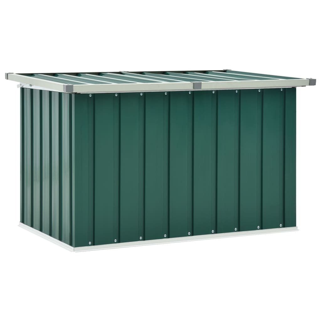 vidaXL Gartenbox aus Stahl (verzinkt) in Grün (B/H/T: 109x65x67 cm)