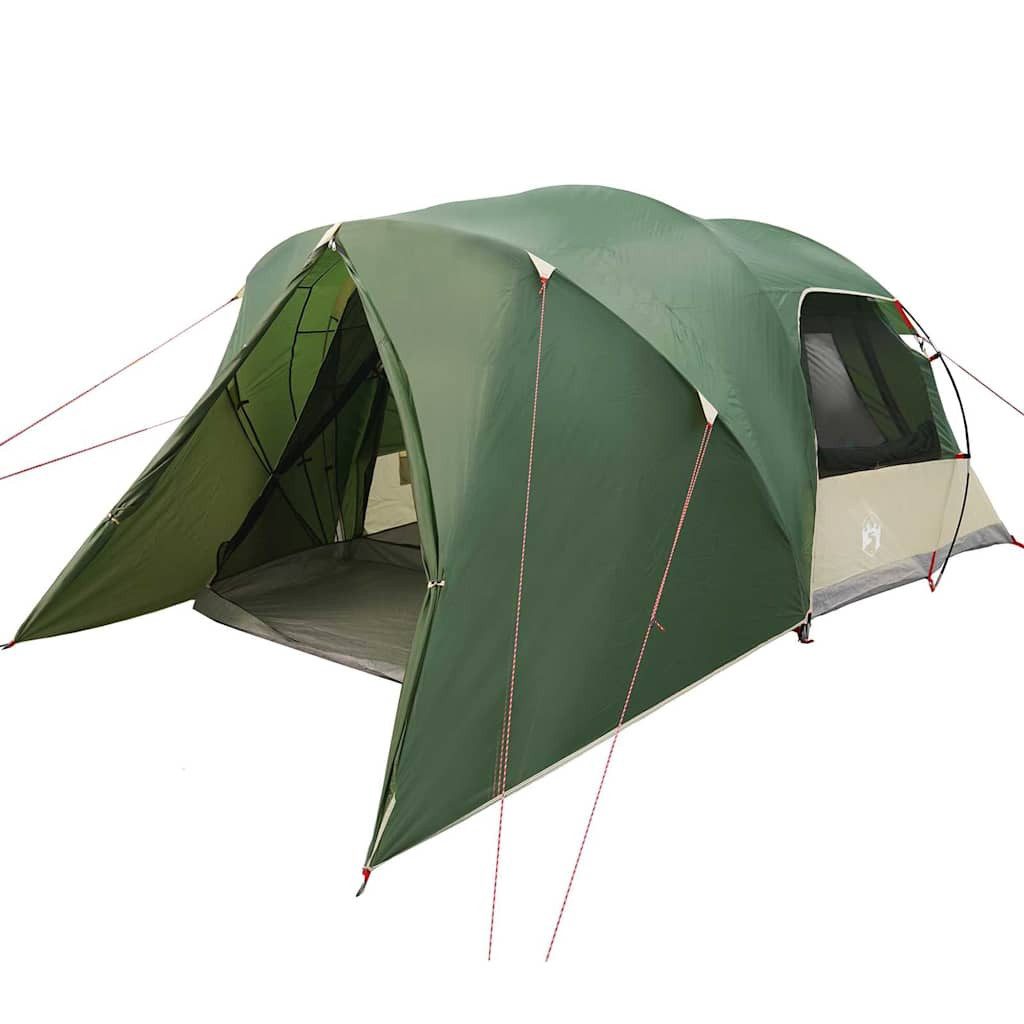 Kuppelzelt Dome Zelt für 4 Personen mit Dach Grün 455 x 252 x 178 cm
