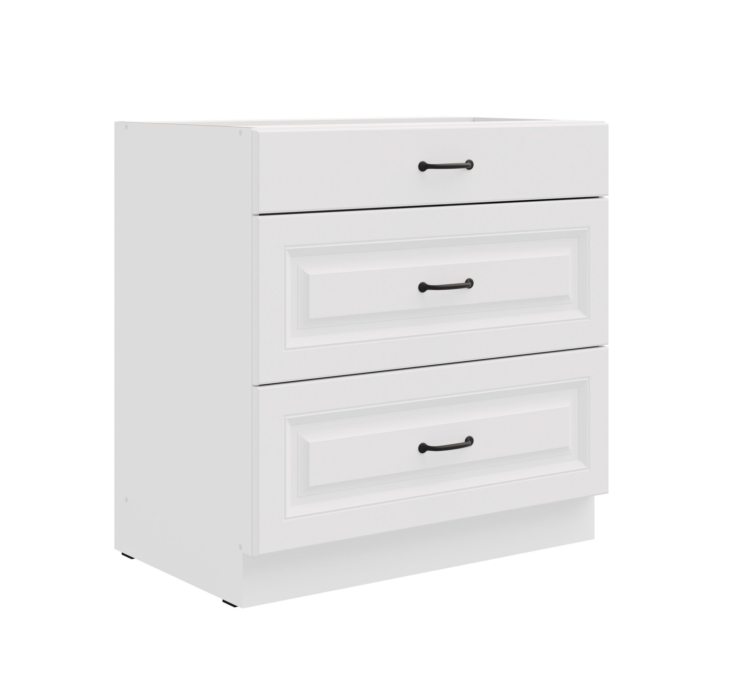 Küchen-Preisbombe Auszugsunterschrank 80 cm Küche Stilo Weiß Vollauszug Sof günstig online kaufen