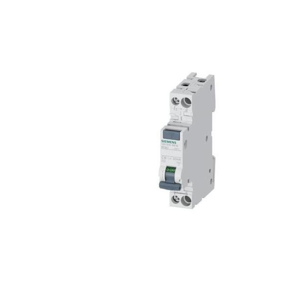 SIEMENS Stromstoßschalter Siemens Dig.Industr. FI/LS kompakt 1P+N 4,5kA 5SV1313-1KK16